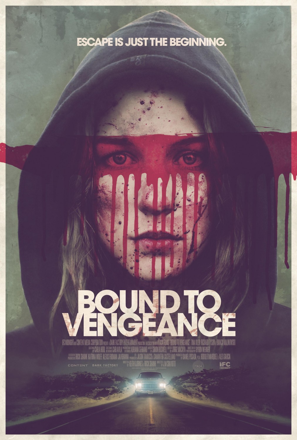 Extra Large Movie Poster Image for Bound to Vengeance 