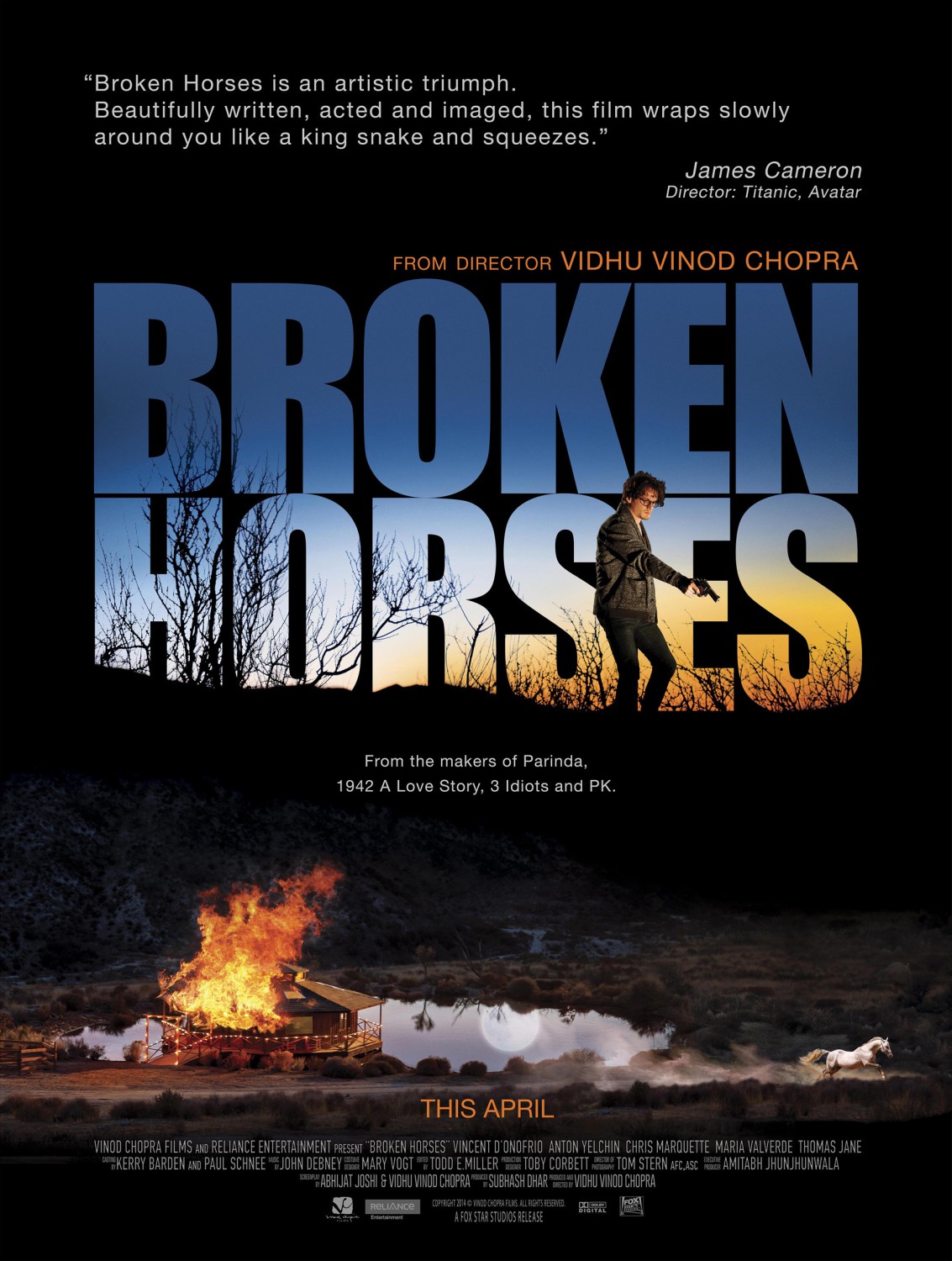 Extra Large Movie Poster Image for Broken Horses (#2 of 4)