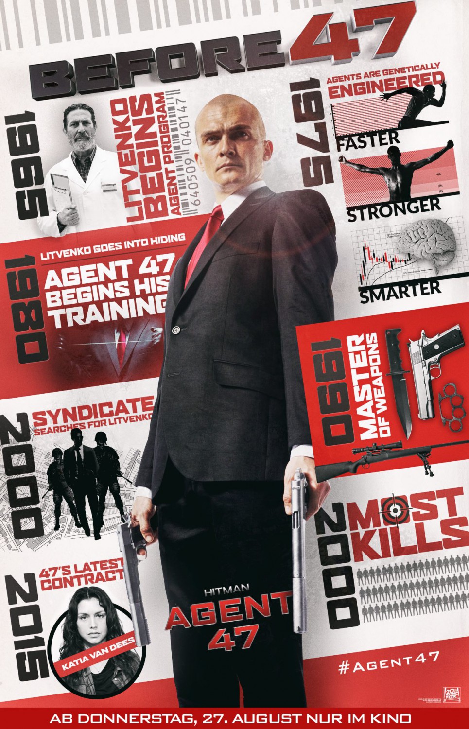 Extra Large Movie Poster Image for Hitman: Agent 47 (#8 of 8)