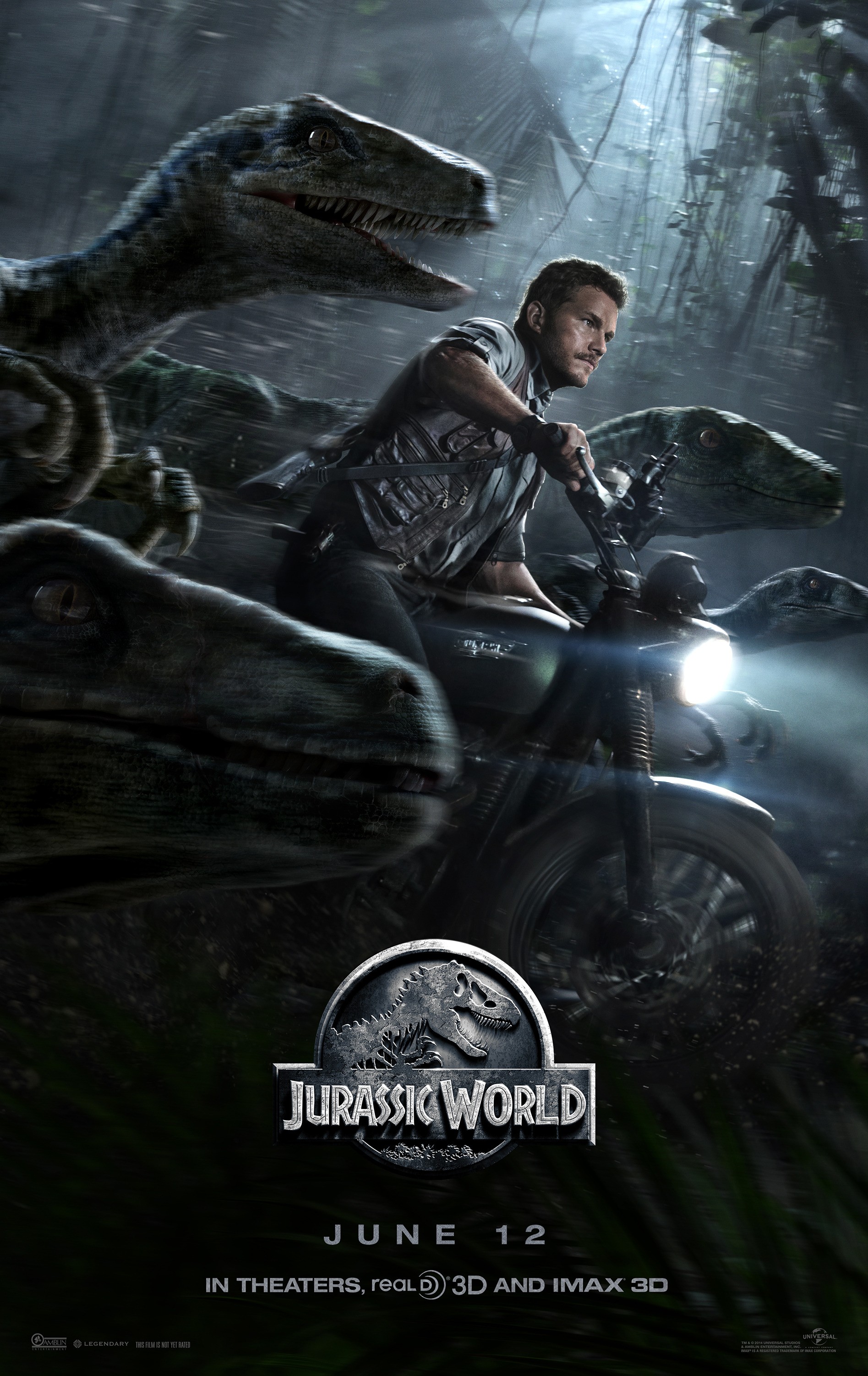 Mega Sized Movie Poster Image for Jurassic World (#5 of 8)