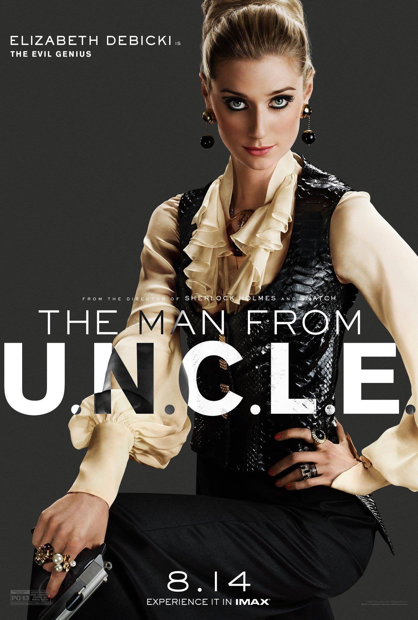 Mega Sized Movie Poster Image for The Man from U.N.C.L.E. (#5 of 8)