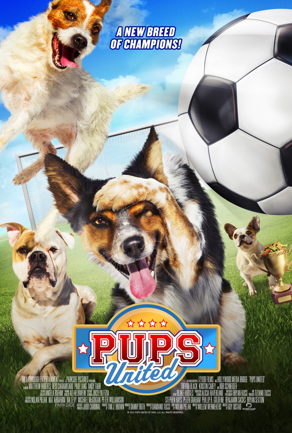Extra Large Movie Poster Image for Pups United 
