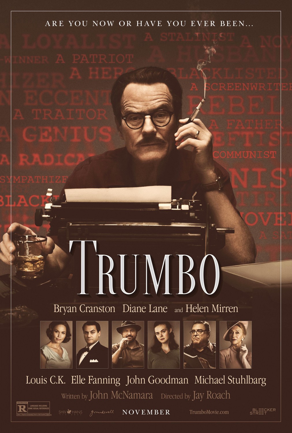Extra Large Movie Poster Image for Trumbo (#1 of 4)