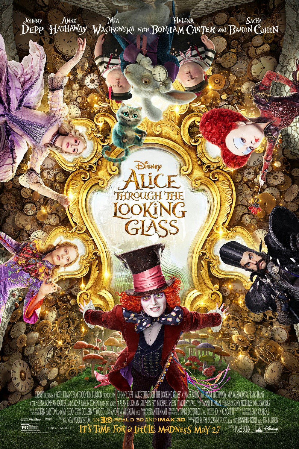 Extra Large Movie Poster Image for Alice Through the Looking Glass (#8 of 24)