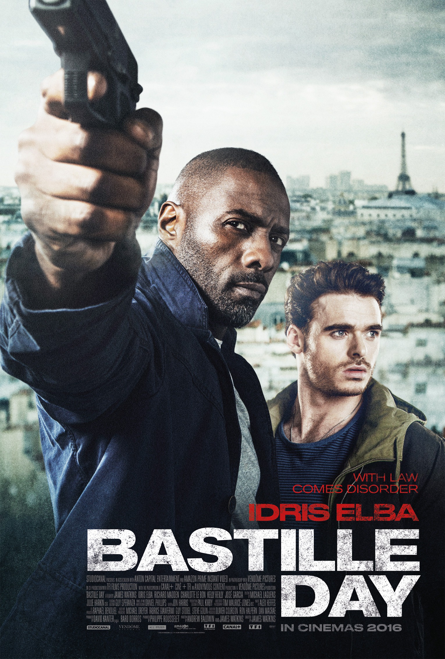 Mega Sized Movie Poster Image for Bastille Day (#1 of 4)