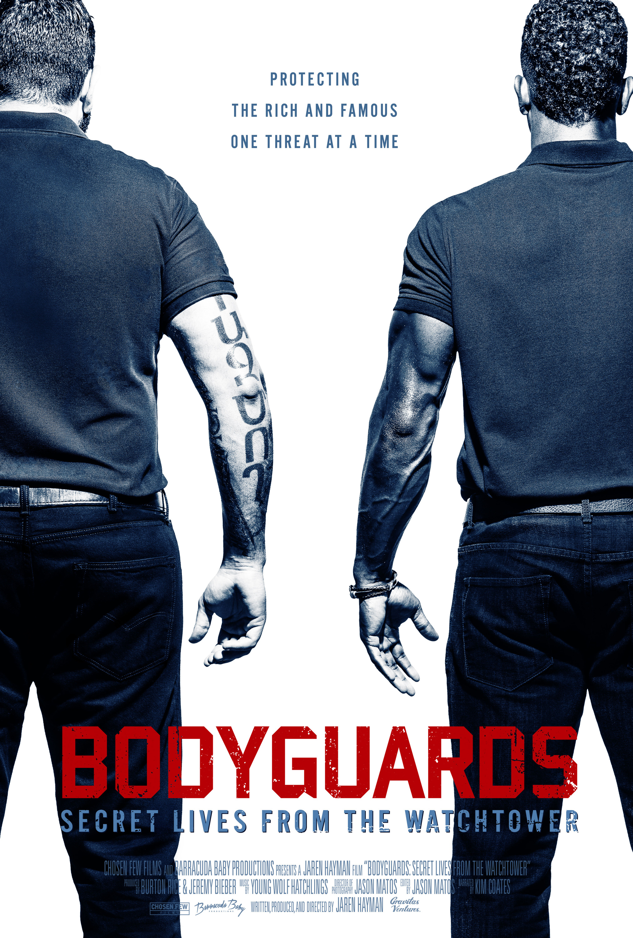 Mega Sized Movie Poster Image for Bodyguards: Secret Lives from the Watchtower 