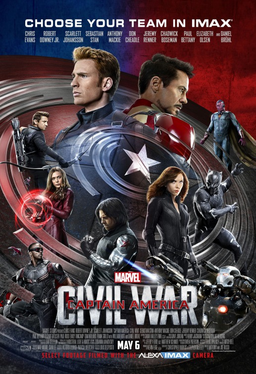 Captain America: Civil War Movie Poster