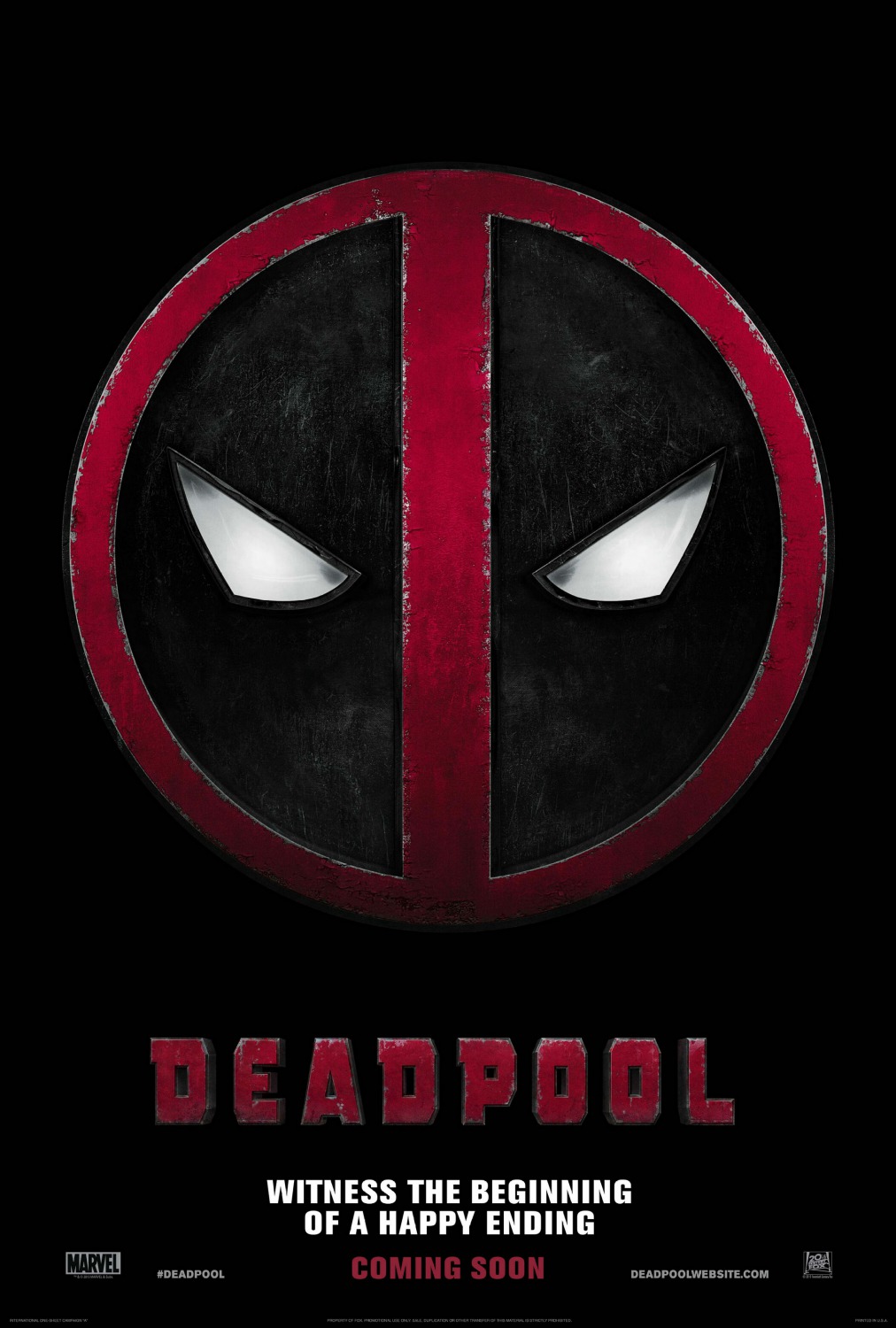 Extra Large Movie Poster Image for Deadpool (#1 of 15)