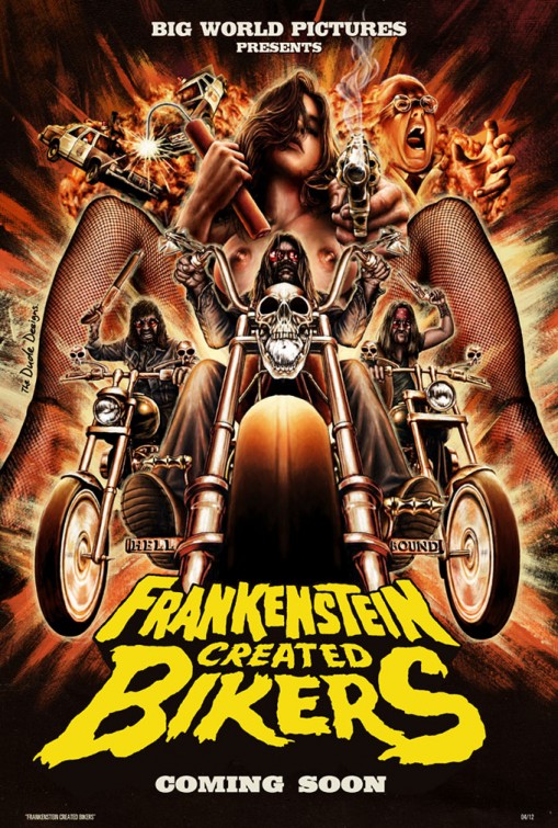 Frankenstein Created Bikers Movie Poster