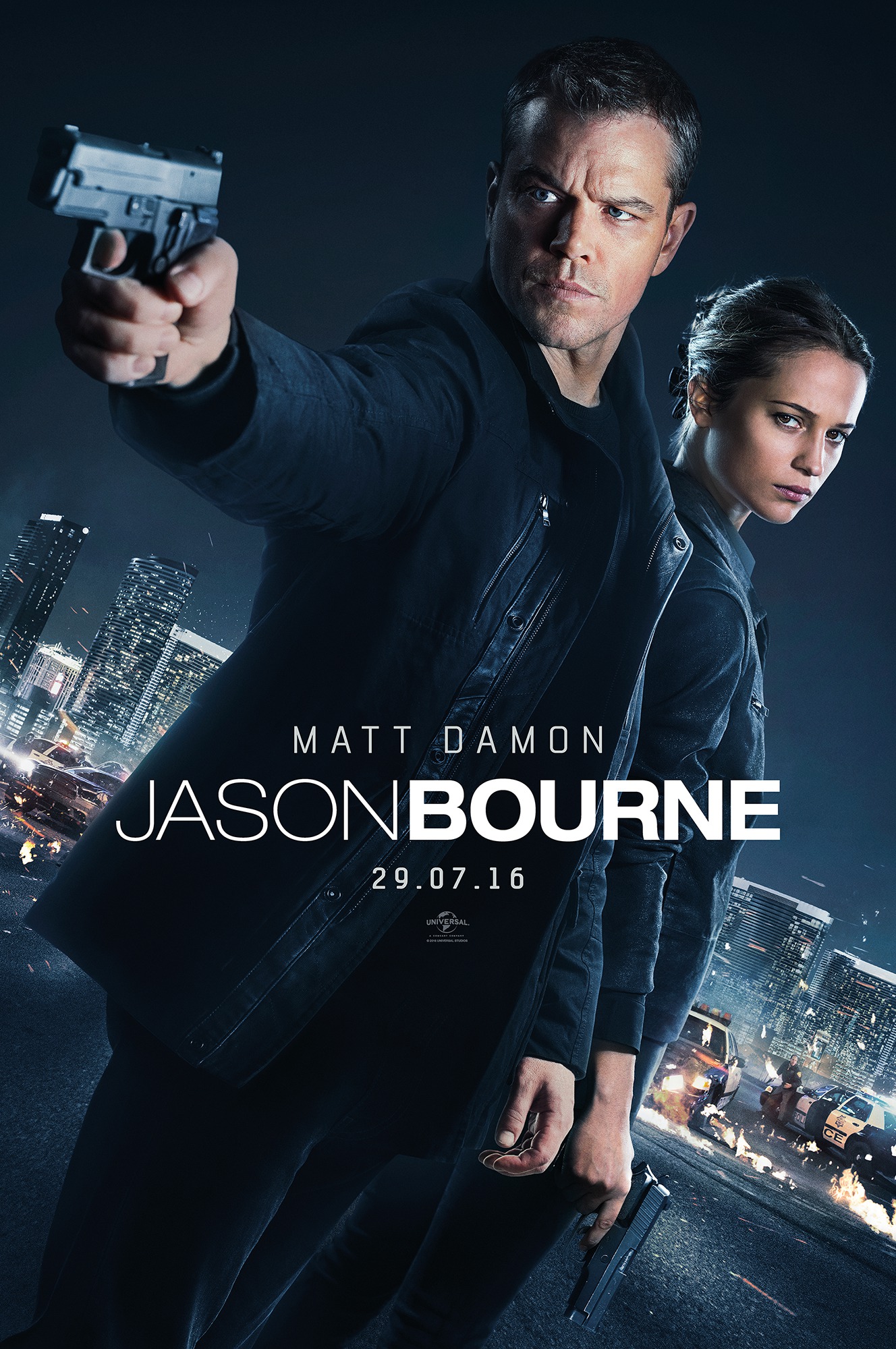 Mega Sized Movie Poster Image for Jason Bourne (#3 of 6)