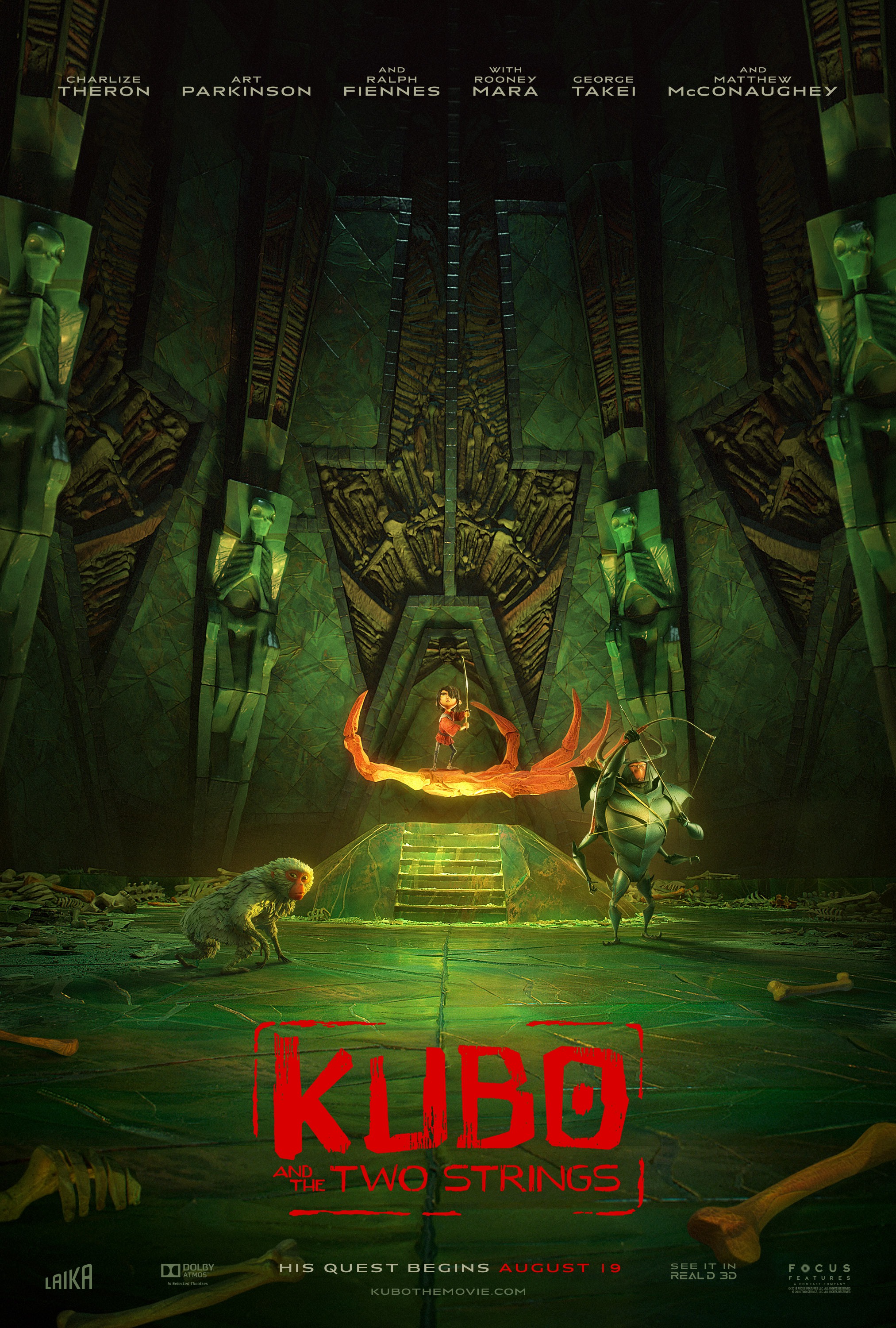 Mega Sized Movie Poster Image for Kubo and the Two Strings (#10 of 15)