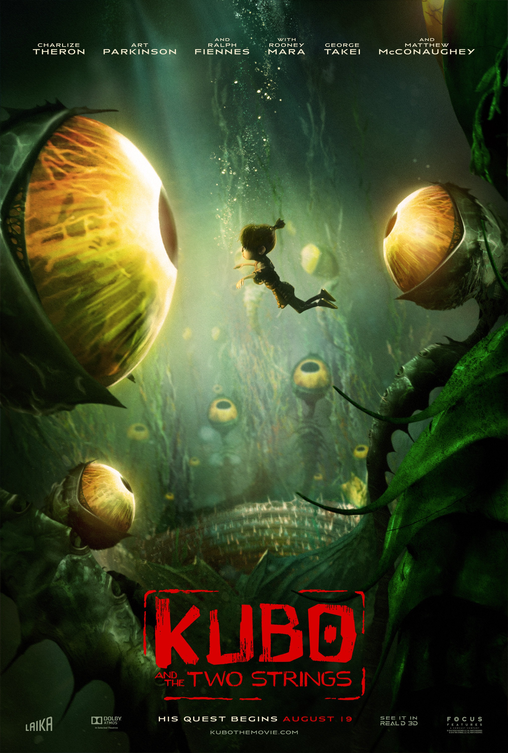 Mega Sized Movie Poster Image for Kubo and the Two Strings (#9 of 15)