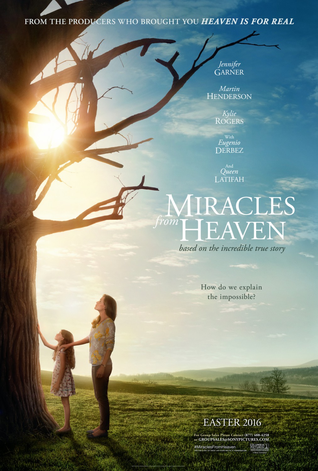 Extra Large Movie Poster Image for Miracles from Heaven (#1 of 2)