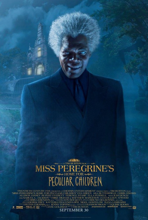 Miss Peregrine's Home for Peculiar Children Movie Poster