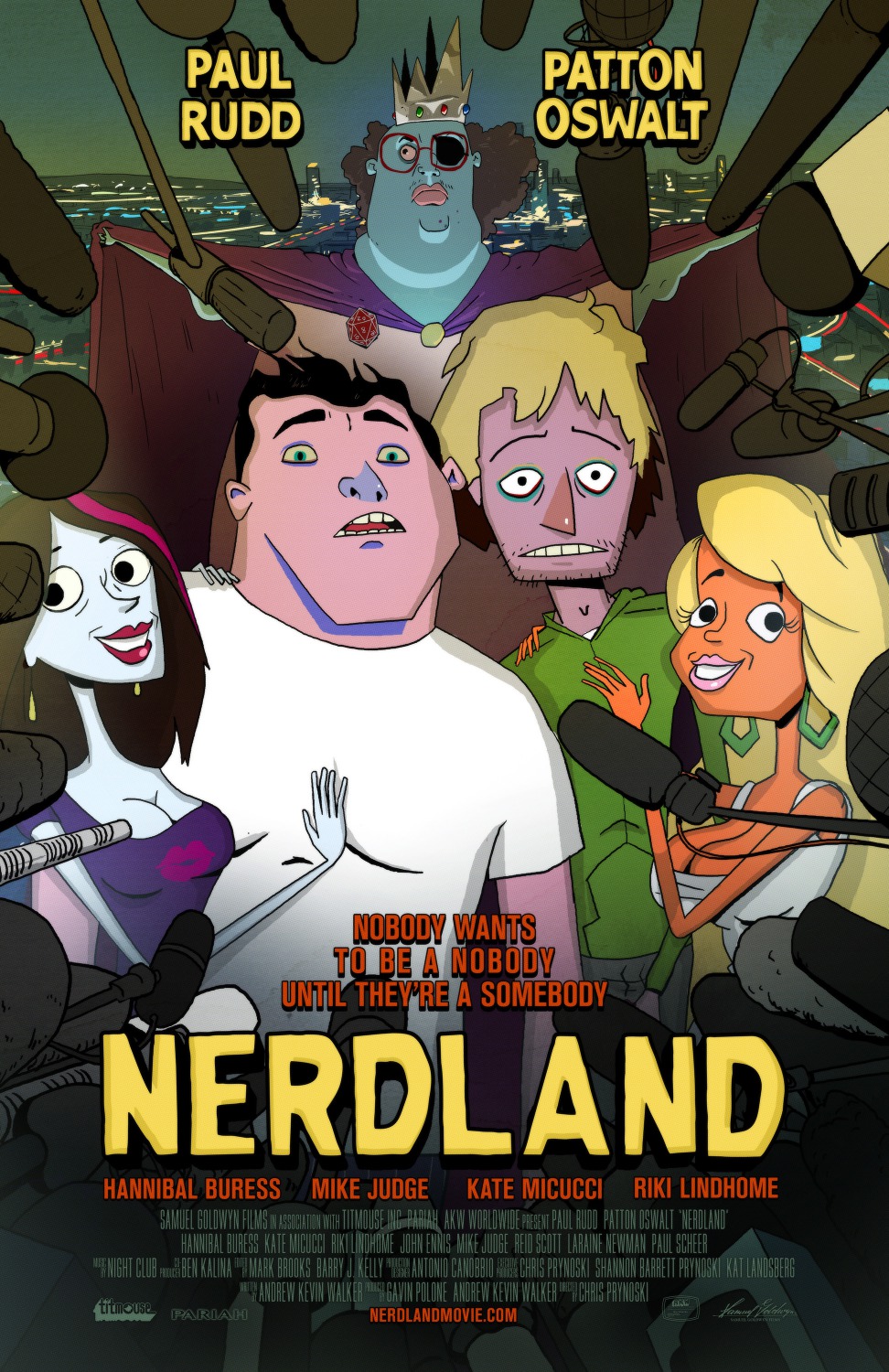 Extra Large Movie Poster Image for Nerdland 