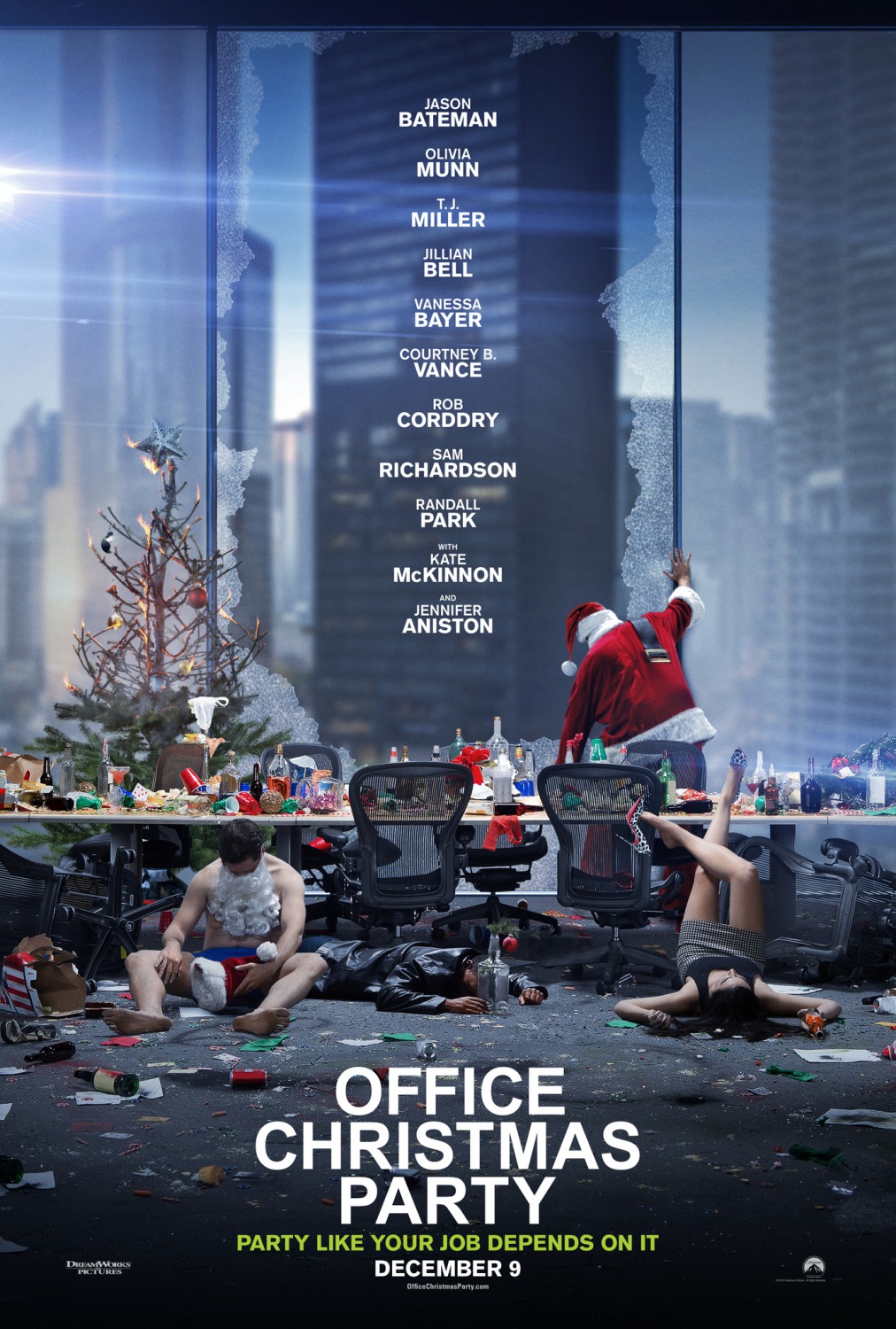 Extra Large Movie Poster Image for Office Christmas Party (#1 of 22)