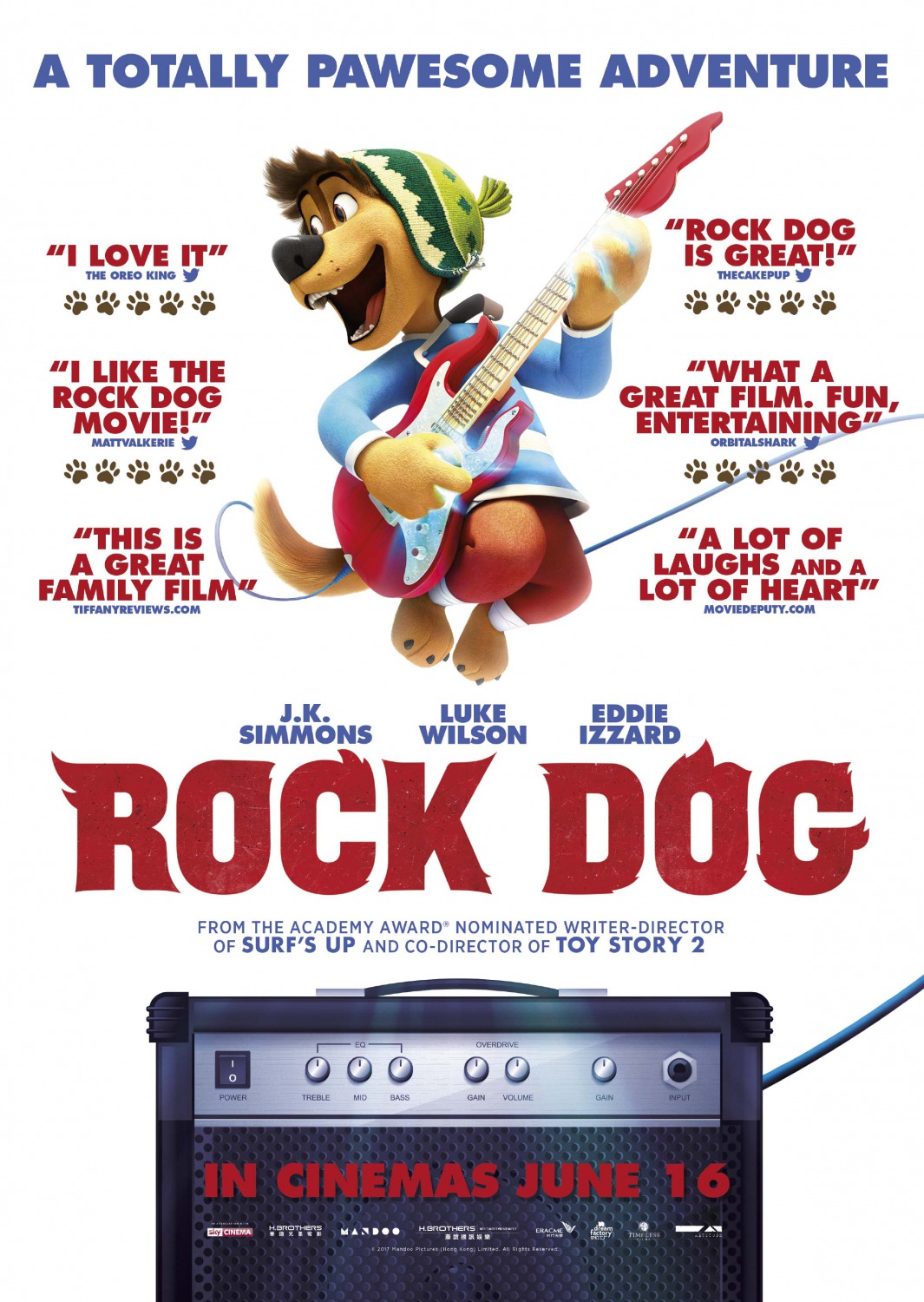 Extra Large Movie Poster Image for Rock Dog (#16 of 16)
