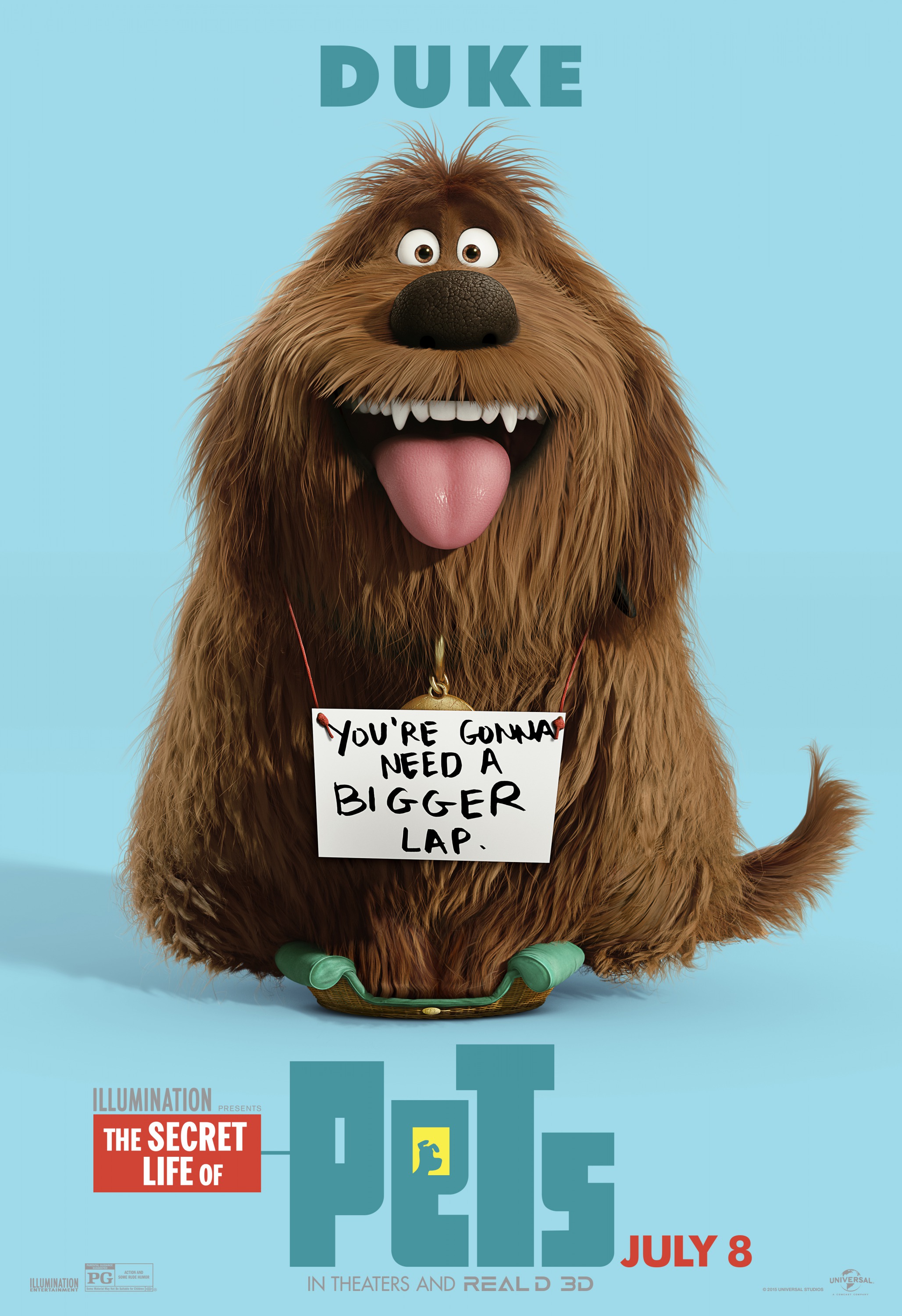 Mega Sized Movie Poster Image for The Secret Life of Pets (#9 of 19)
