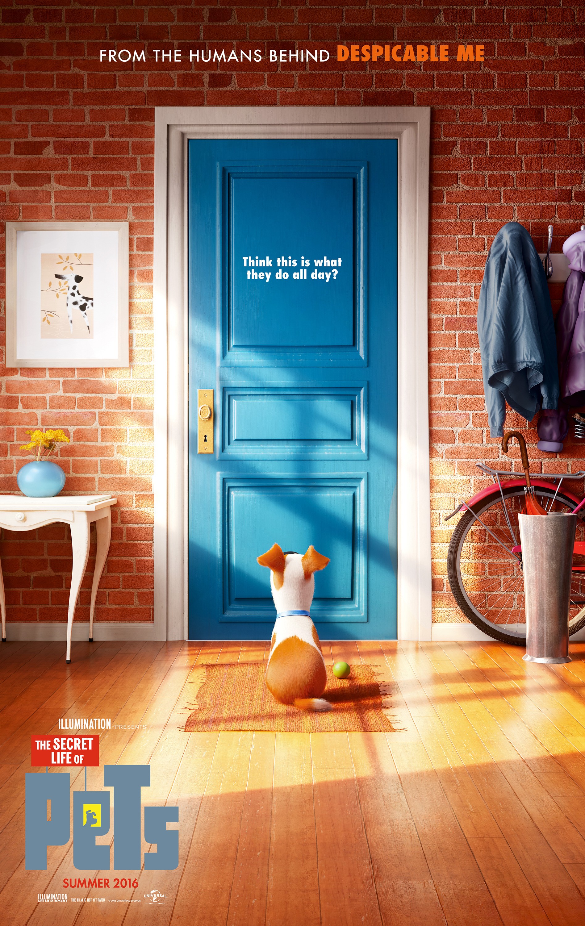 Mega Sized Movie Poster Image for The Secret Life of Pets (#1 of 19)