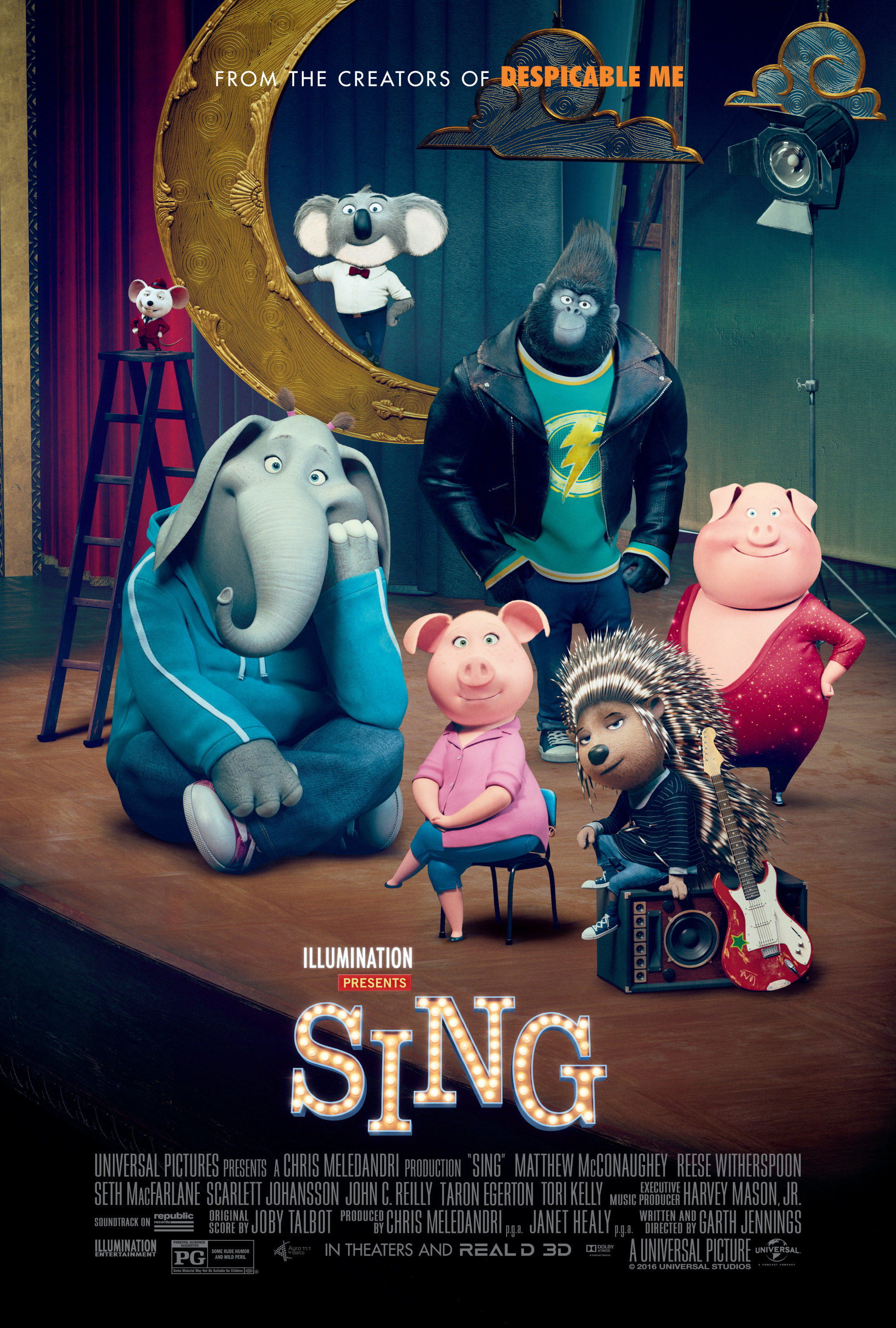 Mega Sized Movie Poster Image for Sing (#10 of 14)