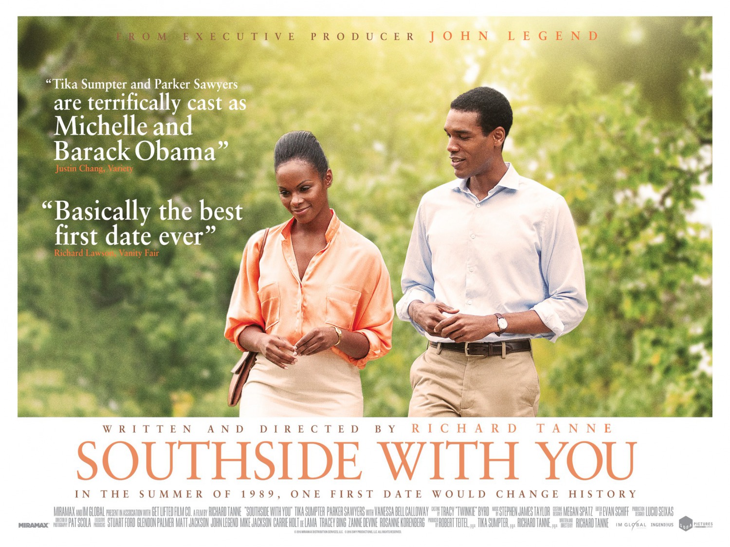 Extra Large Movie Poster Image for Southside with You (#2 of 2)