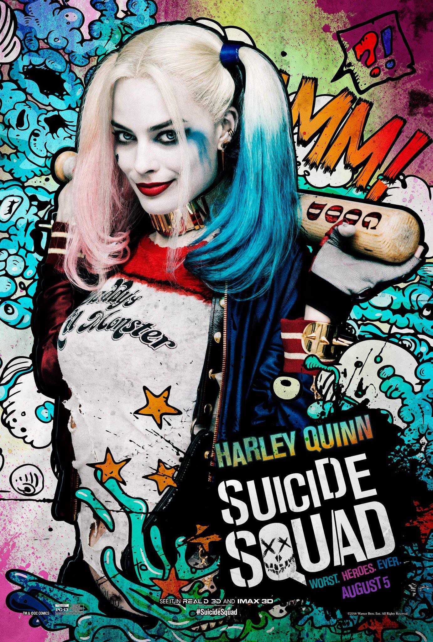 Mega Sized Movie Poster Image for Suicide Squad (#43 of 49)