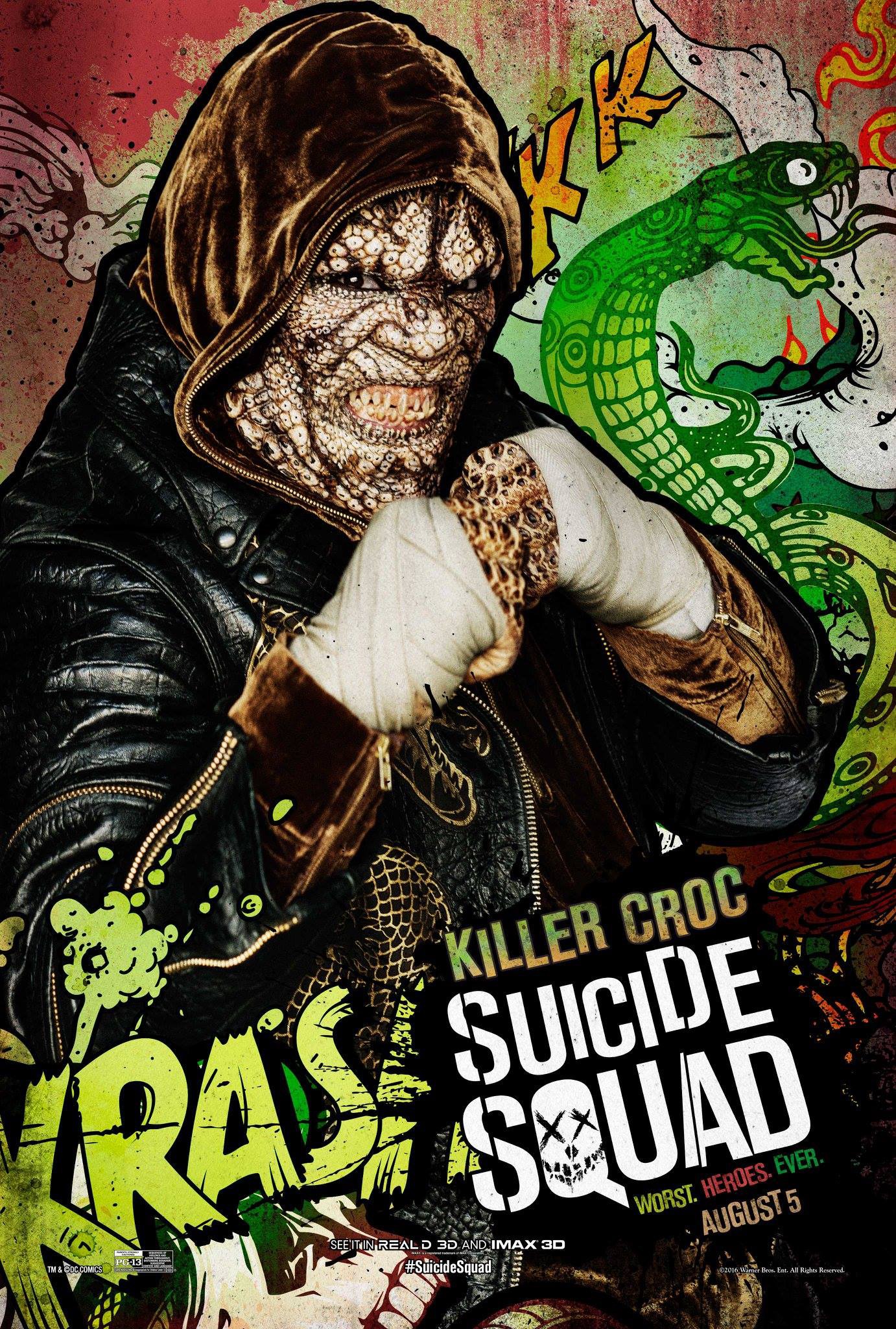 Mega Sized Movie Poster Image for Suicide Squad (#45 of 49)