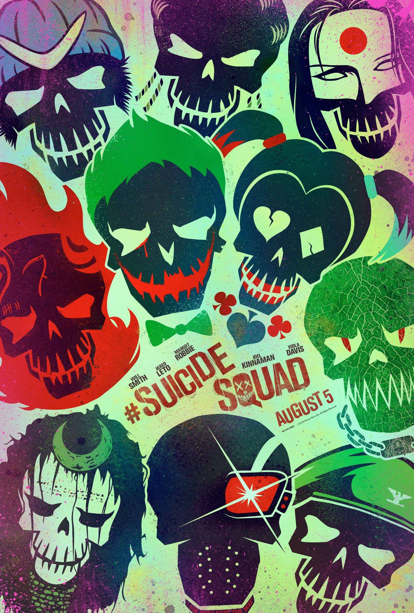Mega Sized Movie Poster Image for Suicide Squad (#1 of 49)