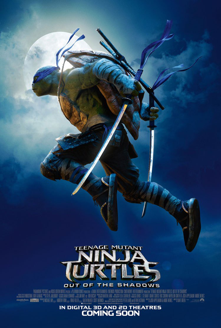 Extra Large Movie Poster Image for Teenage Mutant Ninja Turtles: Out of the Shadows (#11 of 18)