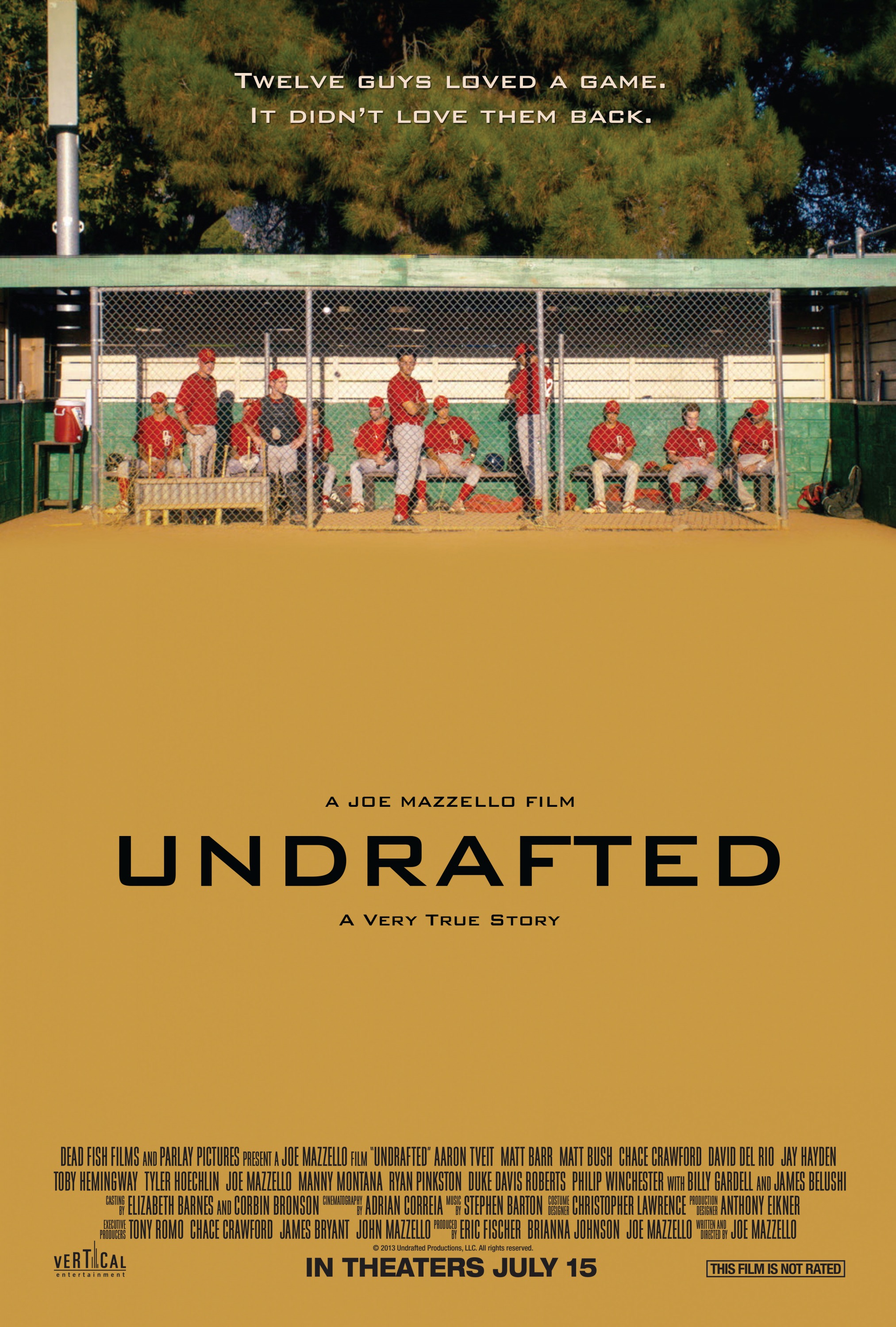 Mega Sized Movie Poster Image for Undrafted 