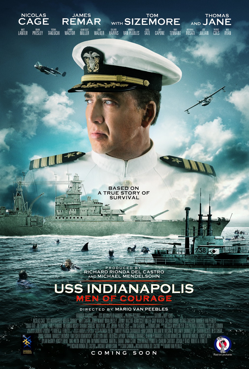 Extra Large Movie Poster Image for USS Indianapolis: Men of Courage (#2 of 5)