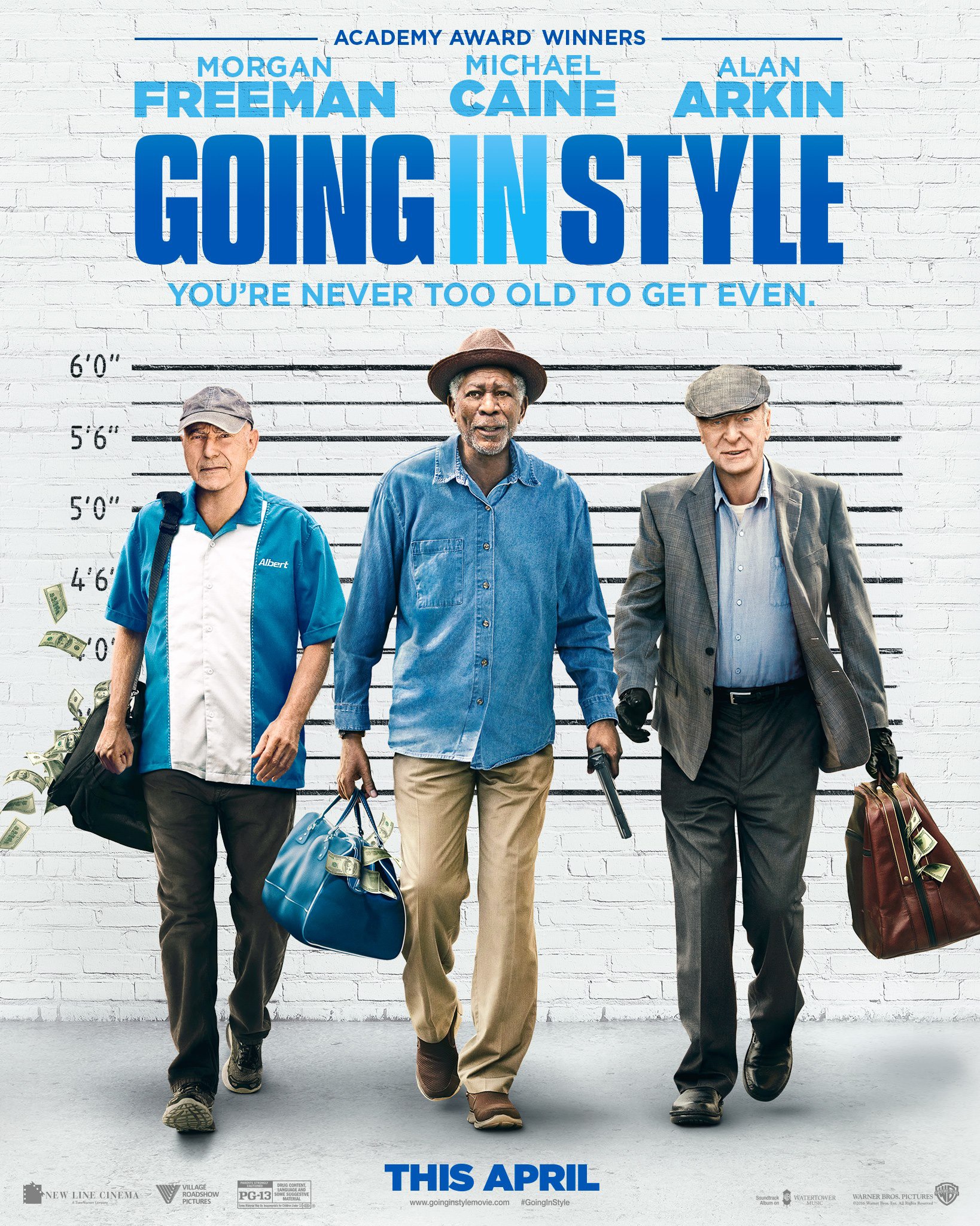 Mega Sized Movie Poster Image for Going in Style 