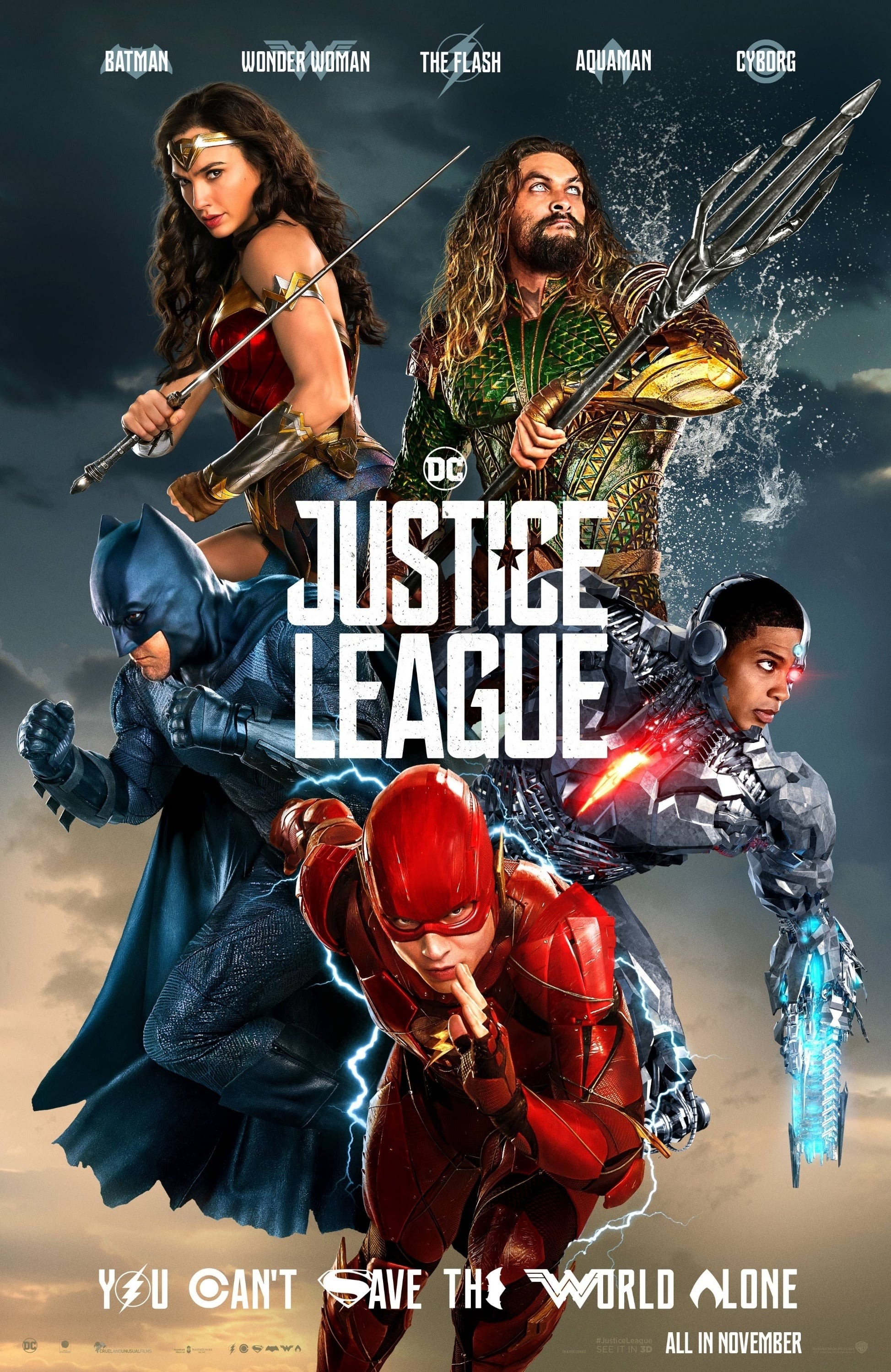 Mega Sized Movie Poster Image for Justice League (#20 of 54)