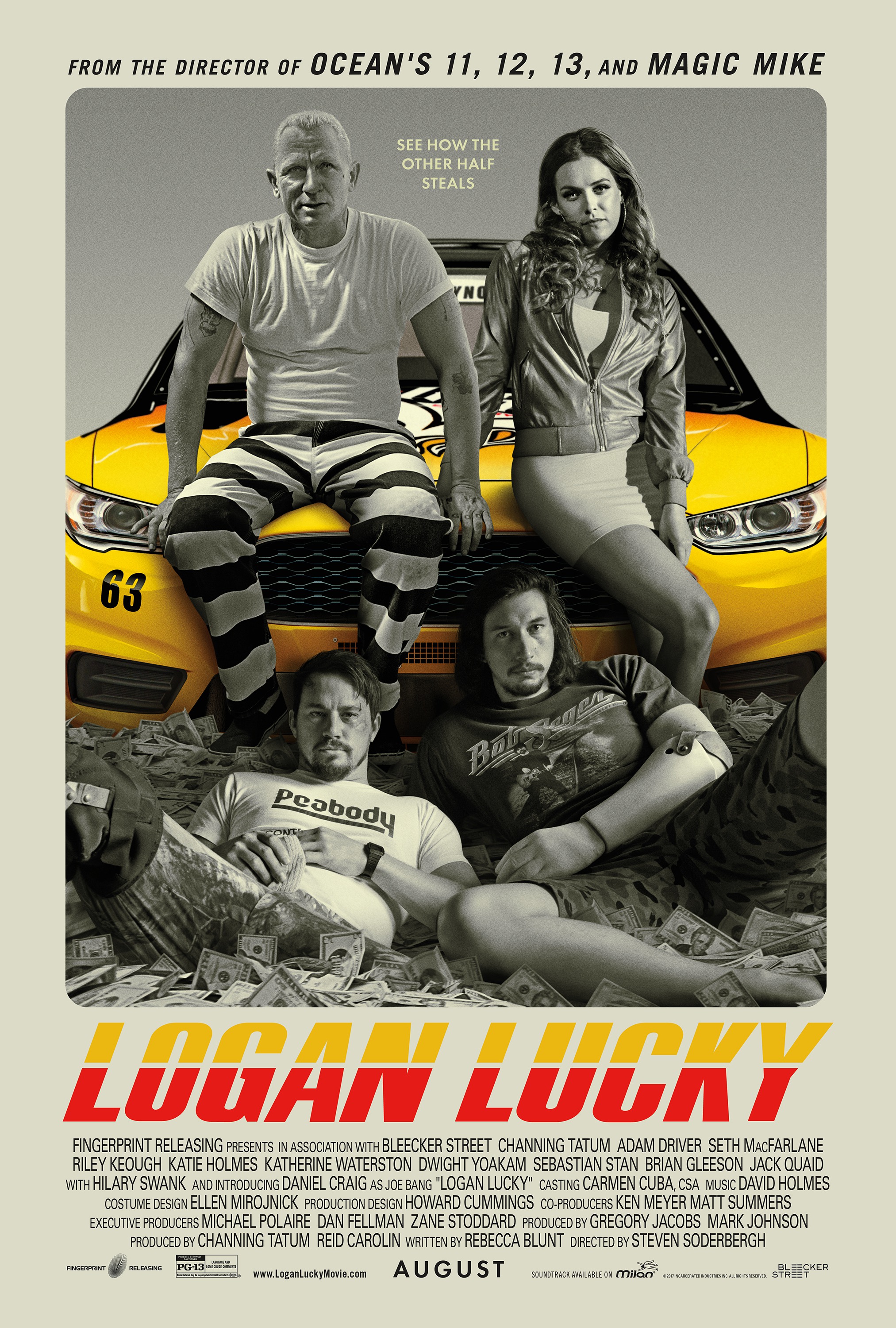 Mega Sized Movie Poster Image for Logan Lucky (#1 of 4)