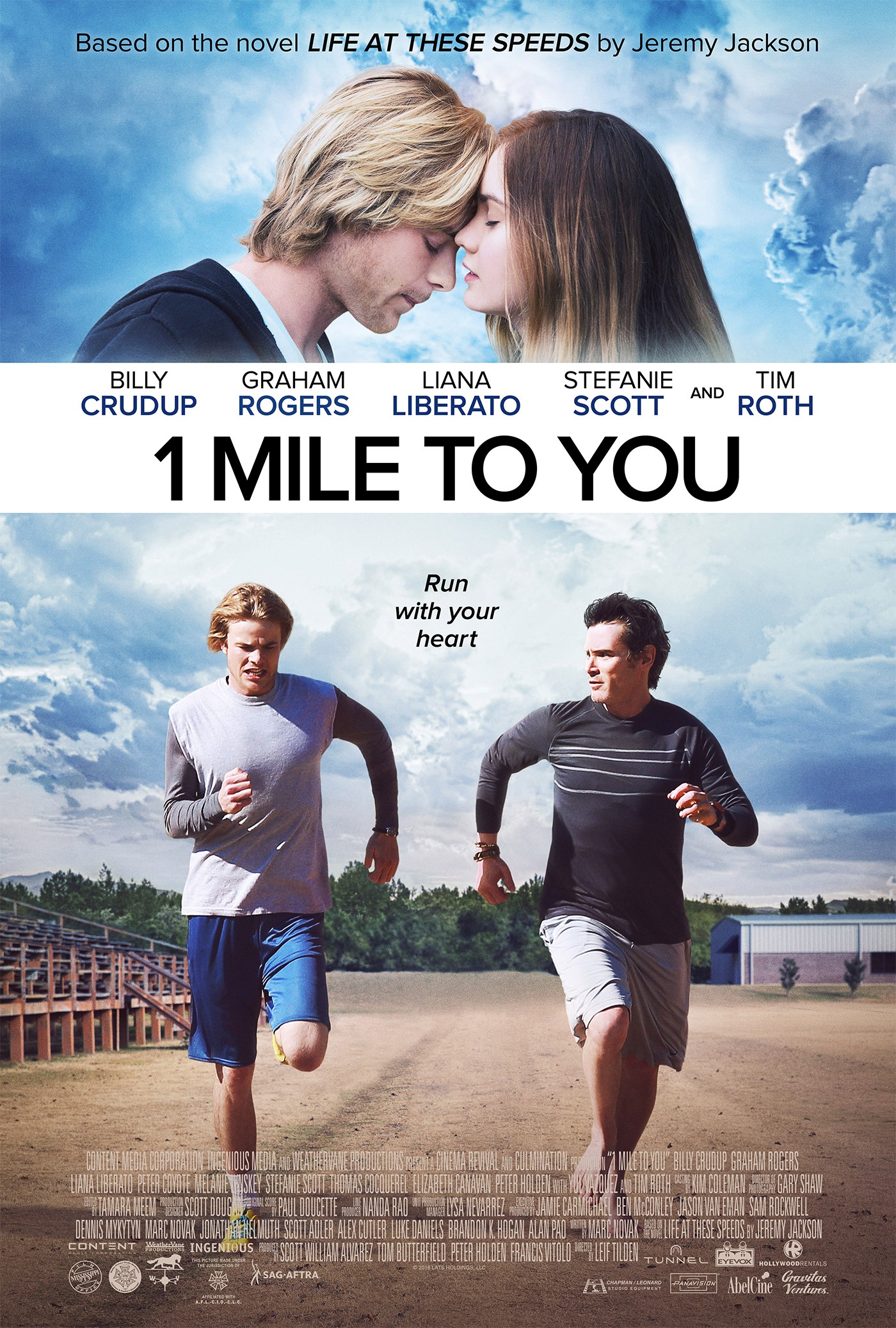 Mega Sized Movie Poster Image for 1 Mile to You 