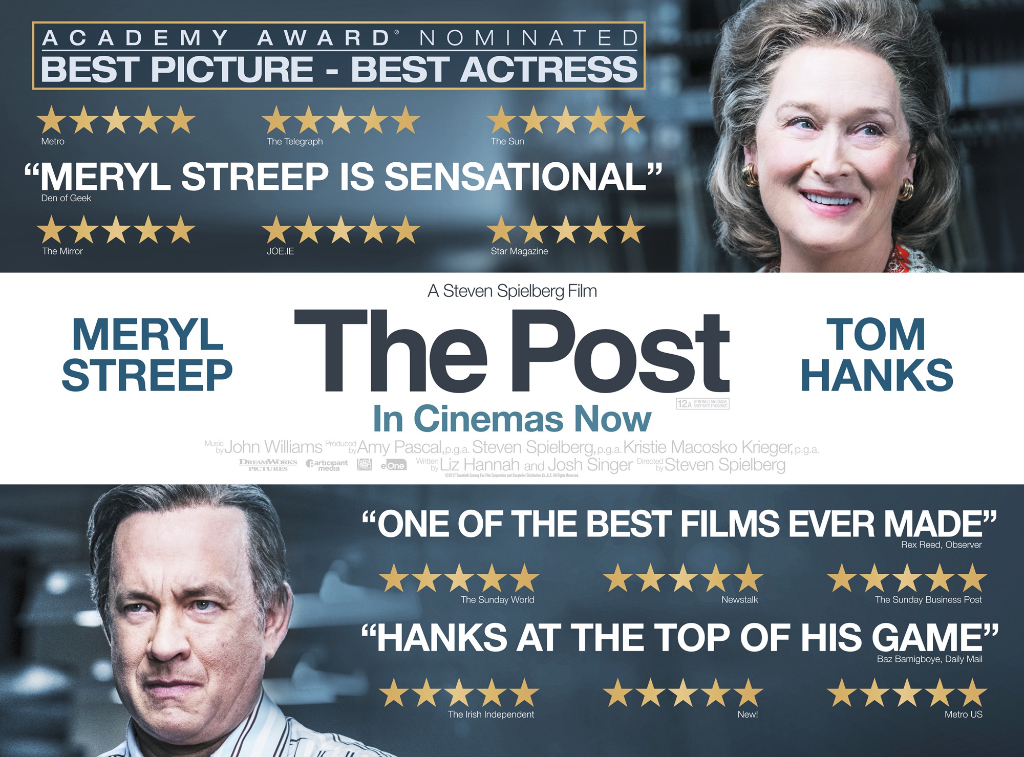 Mega Sized Movie Poster Image for The Post (#7 of 7)