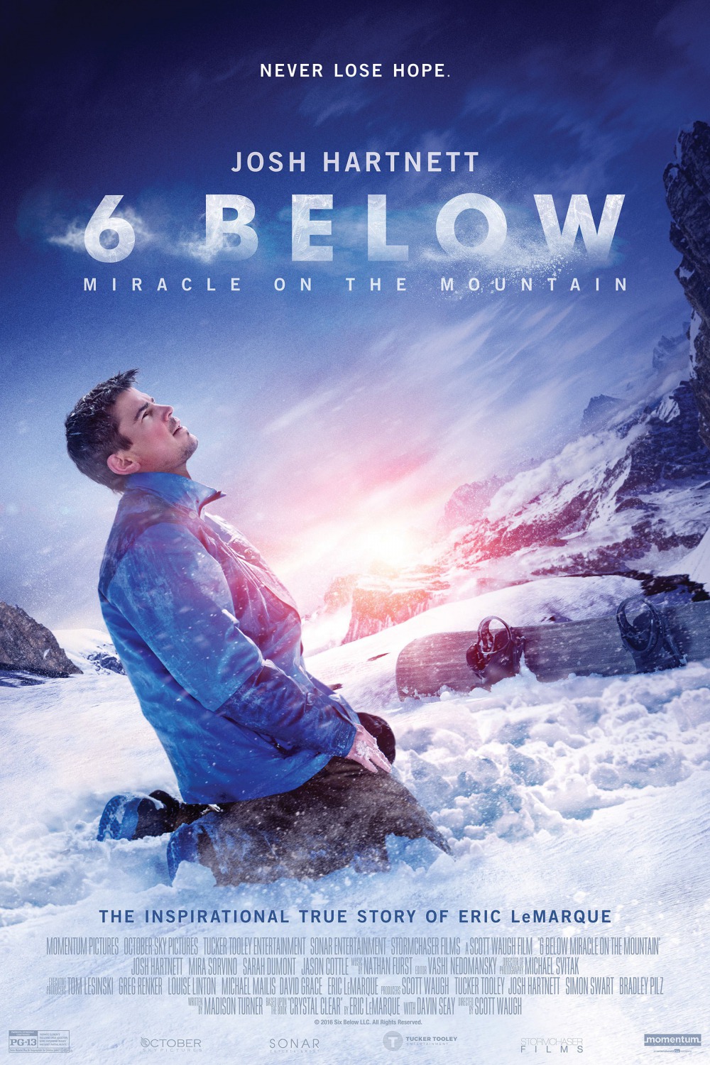 Extra Large Movie Poster Image for 6 Below (#1 of 3)