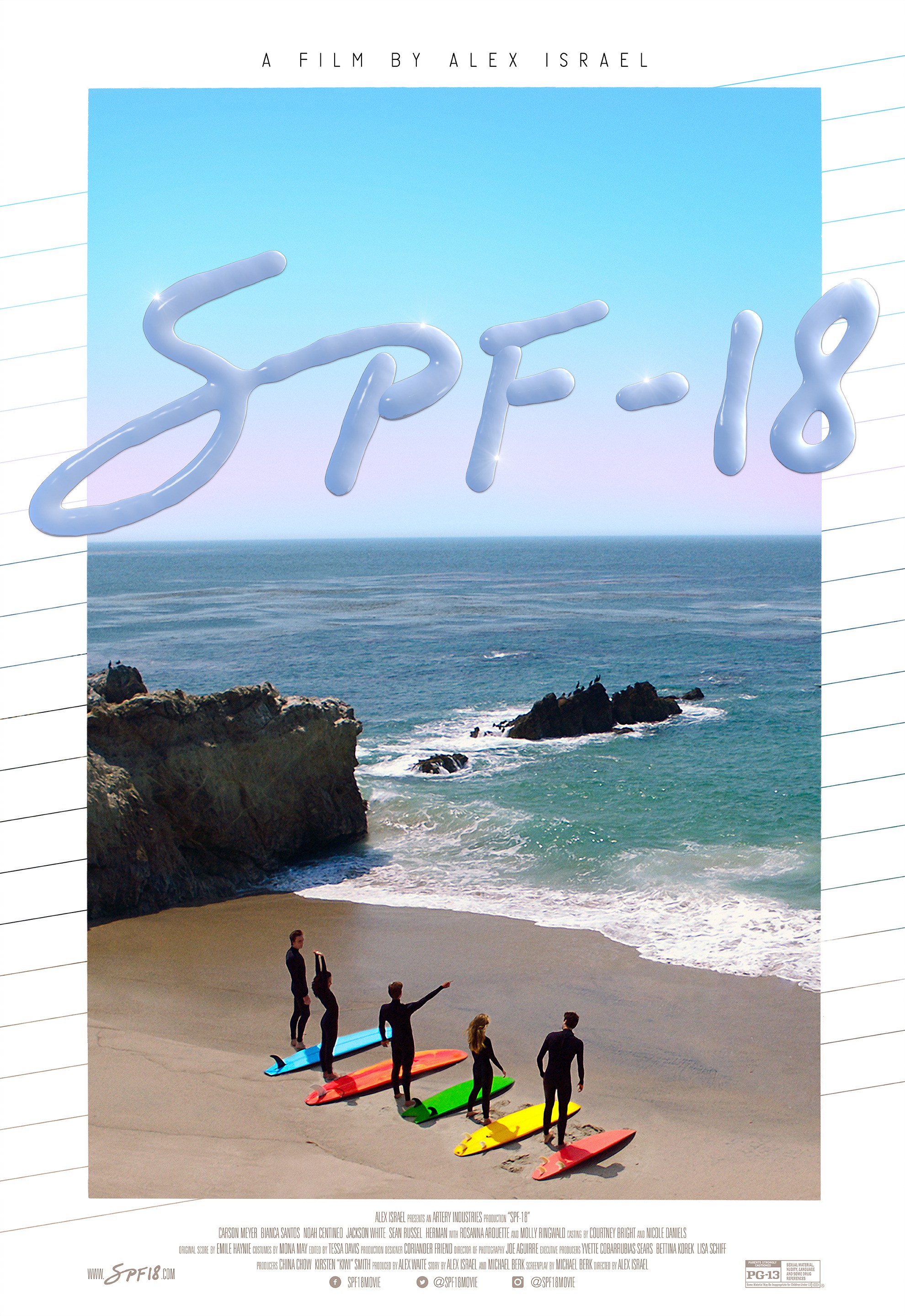 Mega Sized Movie Poster Image for SPF-18 