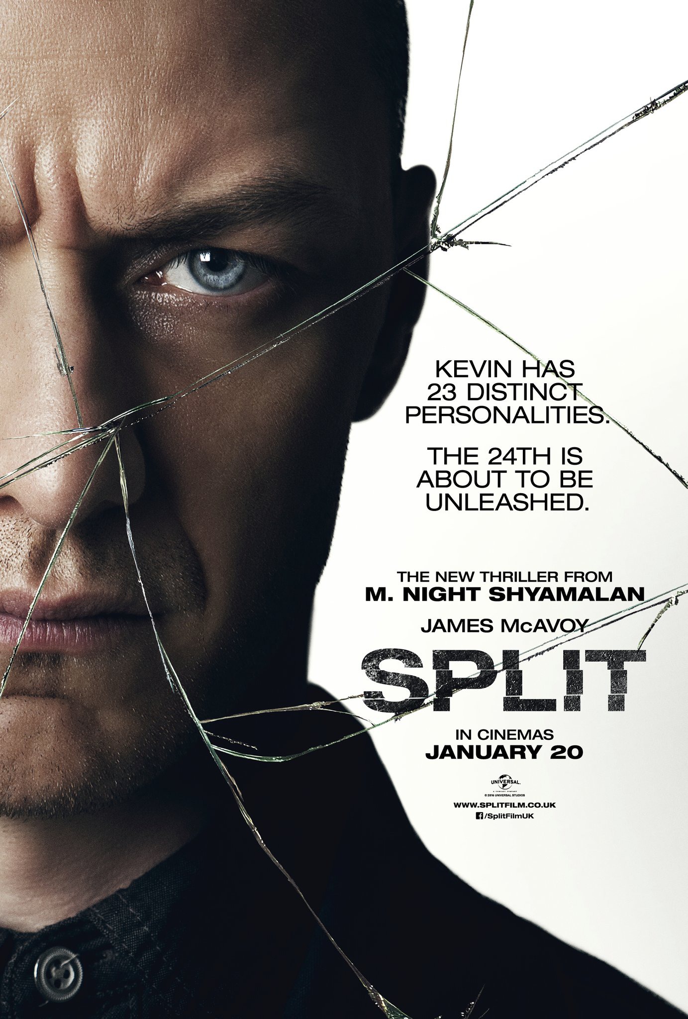 Mega Sized Movie Poster Image for Split (#2 of 5)