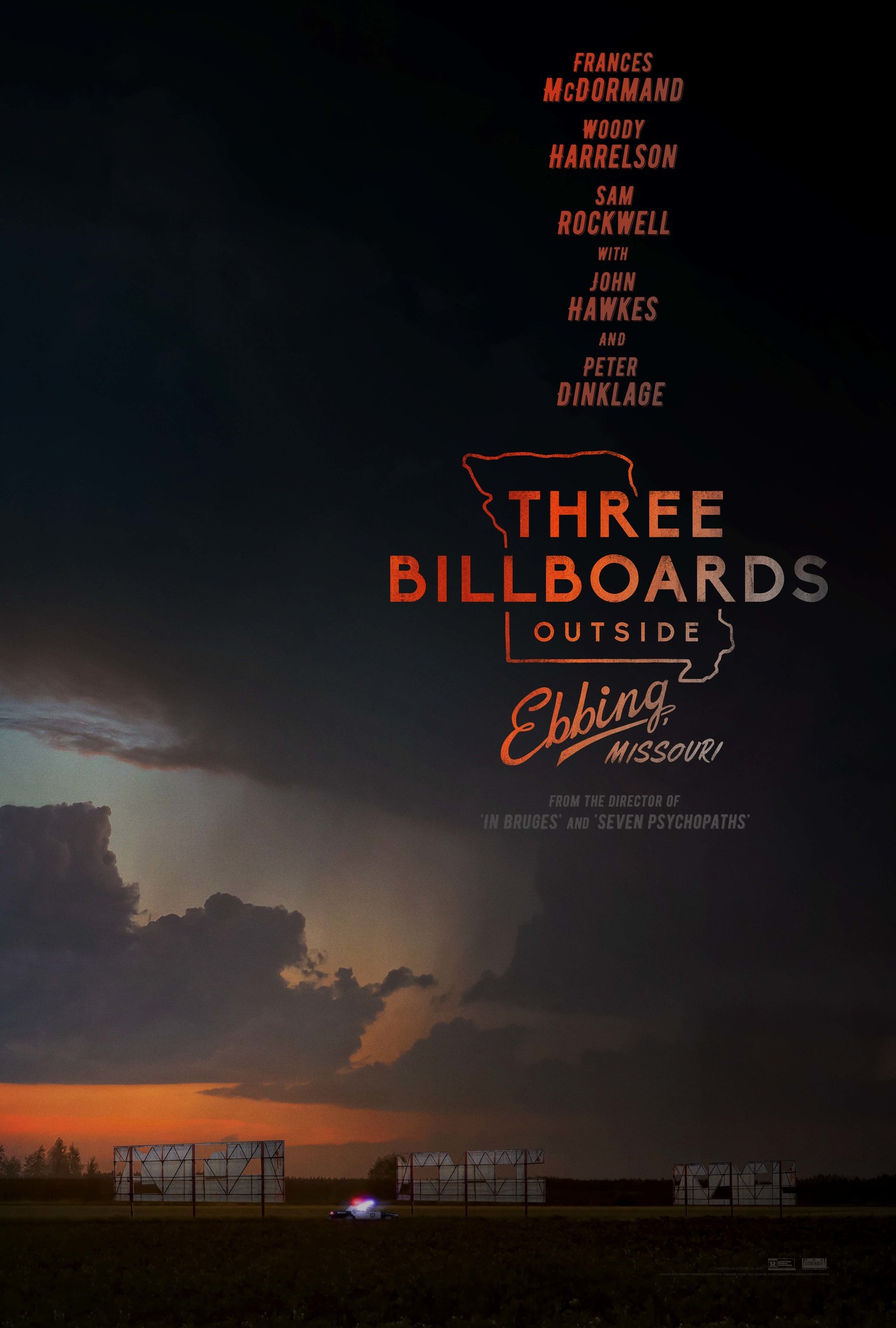 Mega Sized Movie Poster Image for Three Billboards Outside Ebbing, Missouri (#1 of 7)