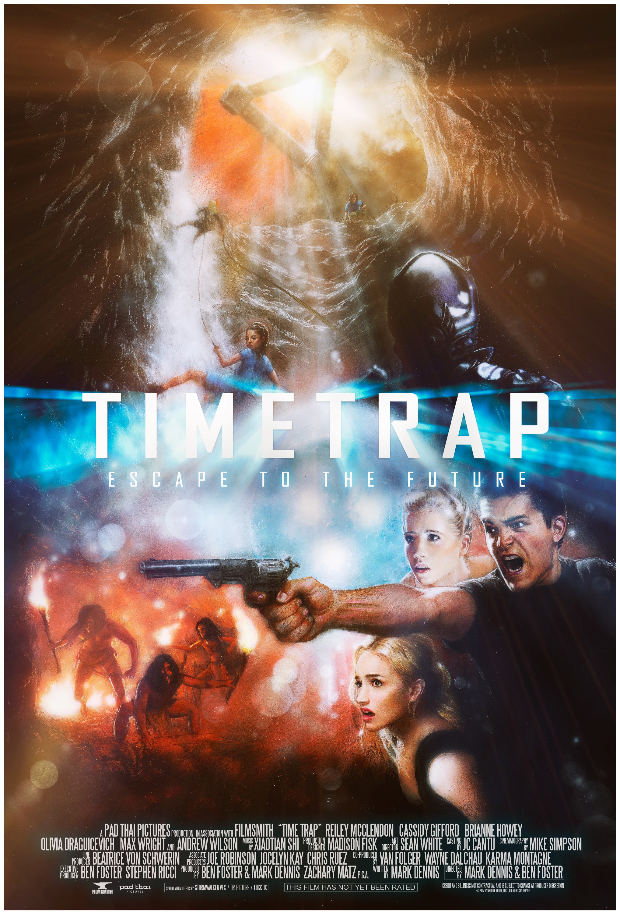 Mega Sized Movie Poster Image for Time Trap 
