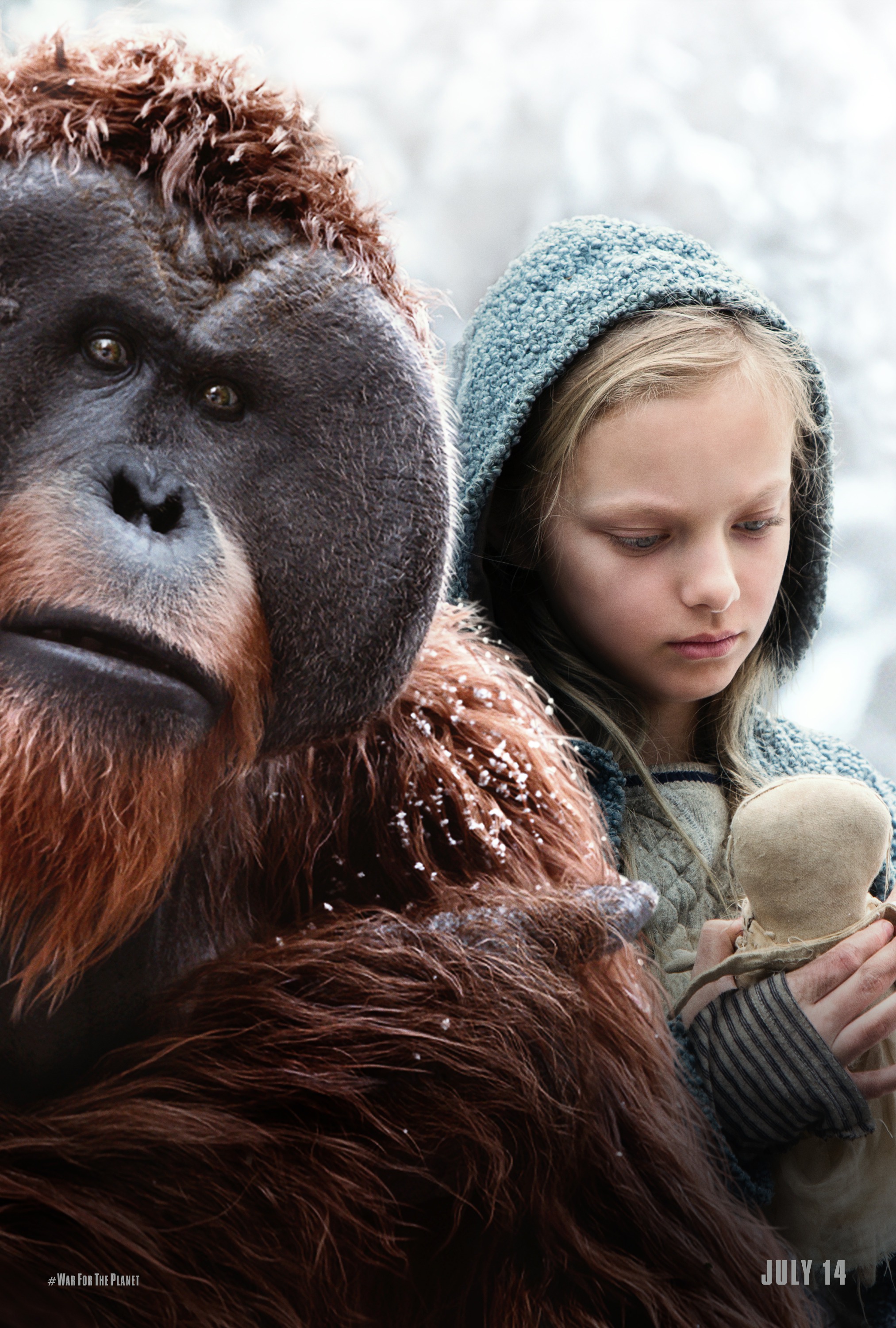 Mega Sized Movie Poster Image for War for the Planet of the Apes (#11 of 17)