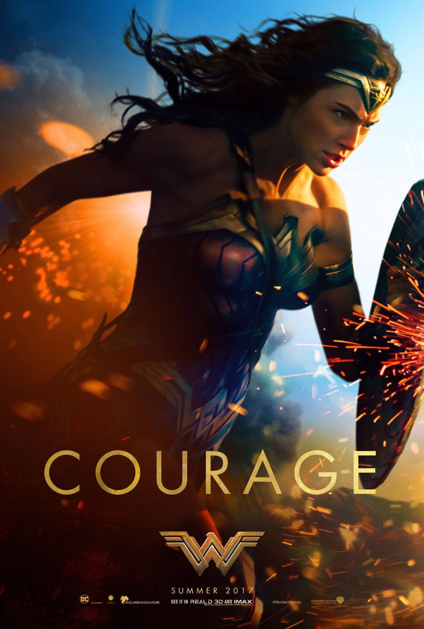 Mega Sized Movie Poster Image for Wonder Woman (#4 of 16)