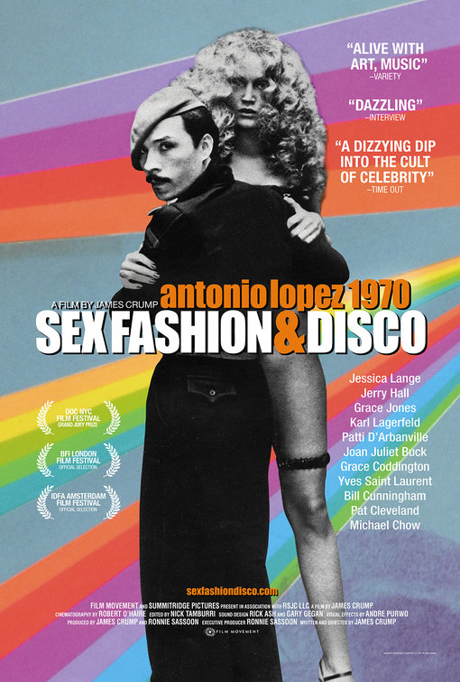 Antonio Lopez 1970: Sex Fashion & Disco Movie Poster