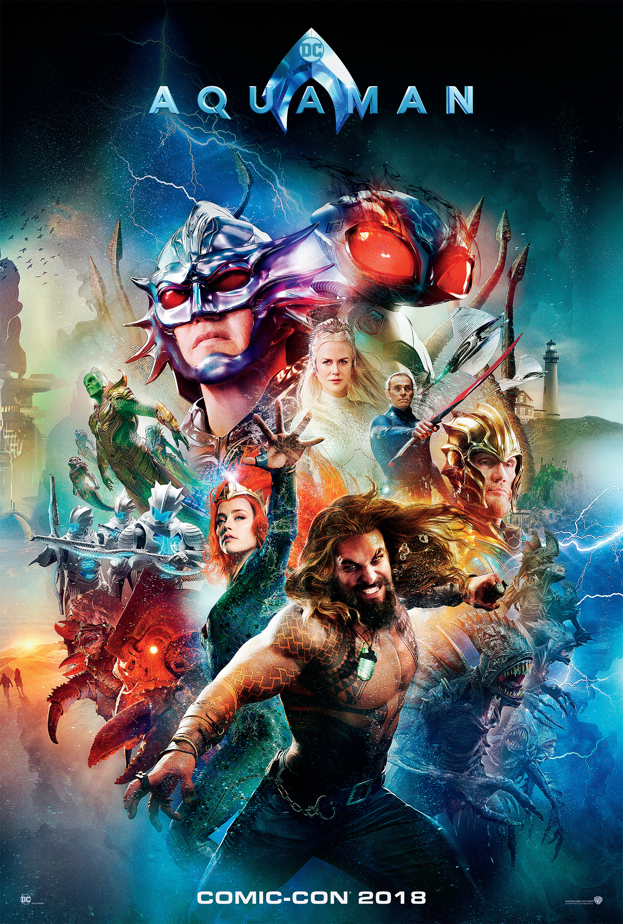 Mega Sized Movie Poster Image for Aquaman (#2 of 22)