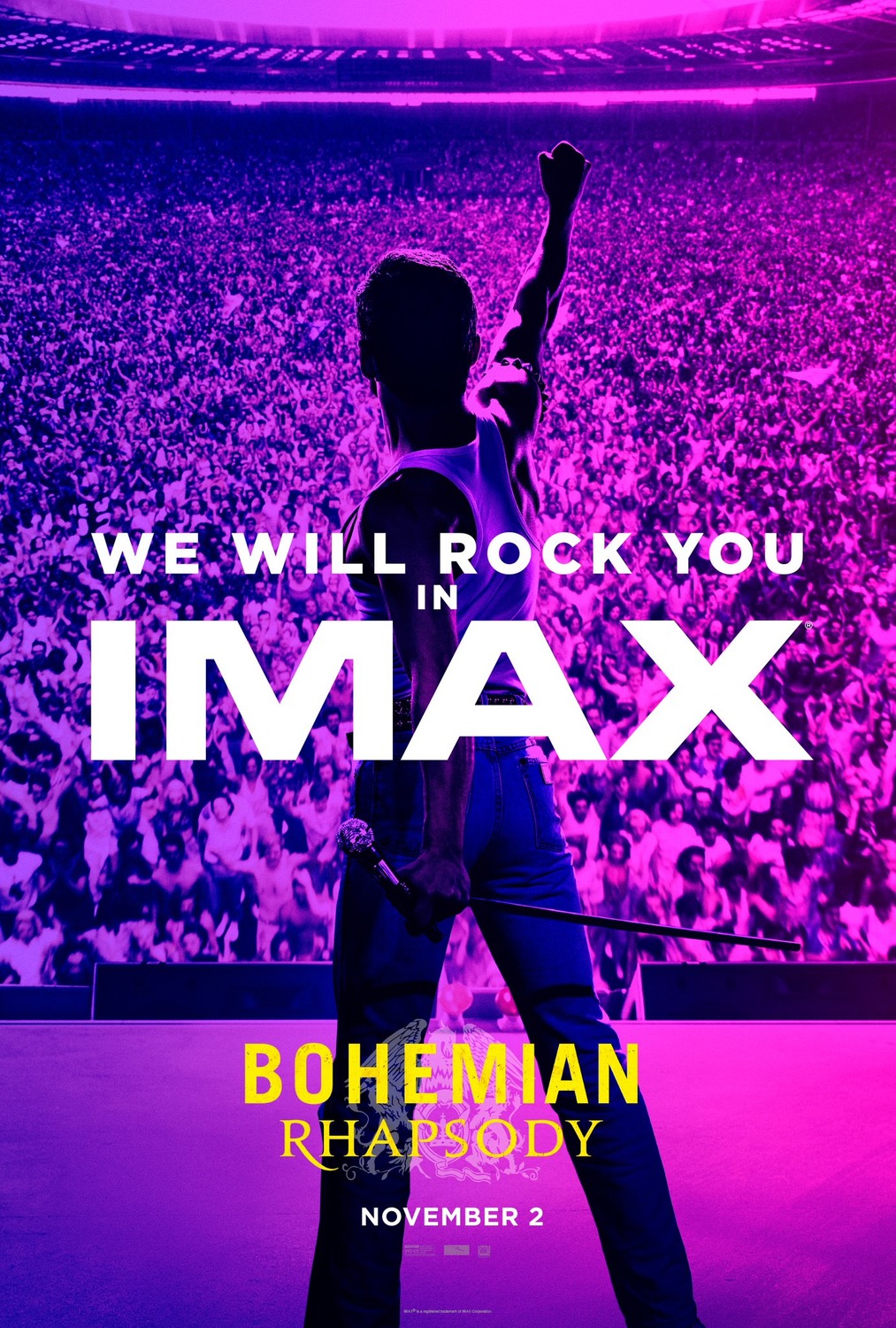 Extra Large Movie Poster Image for Bohemian Rhapsody (#7 of 12)