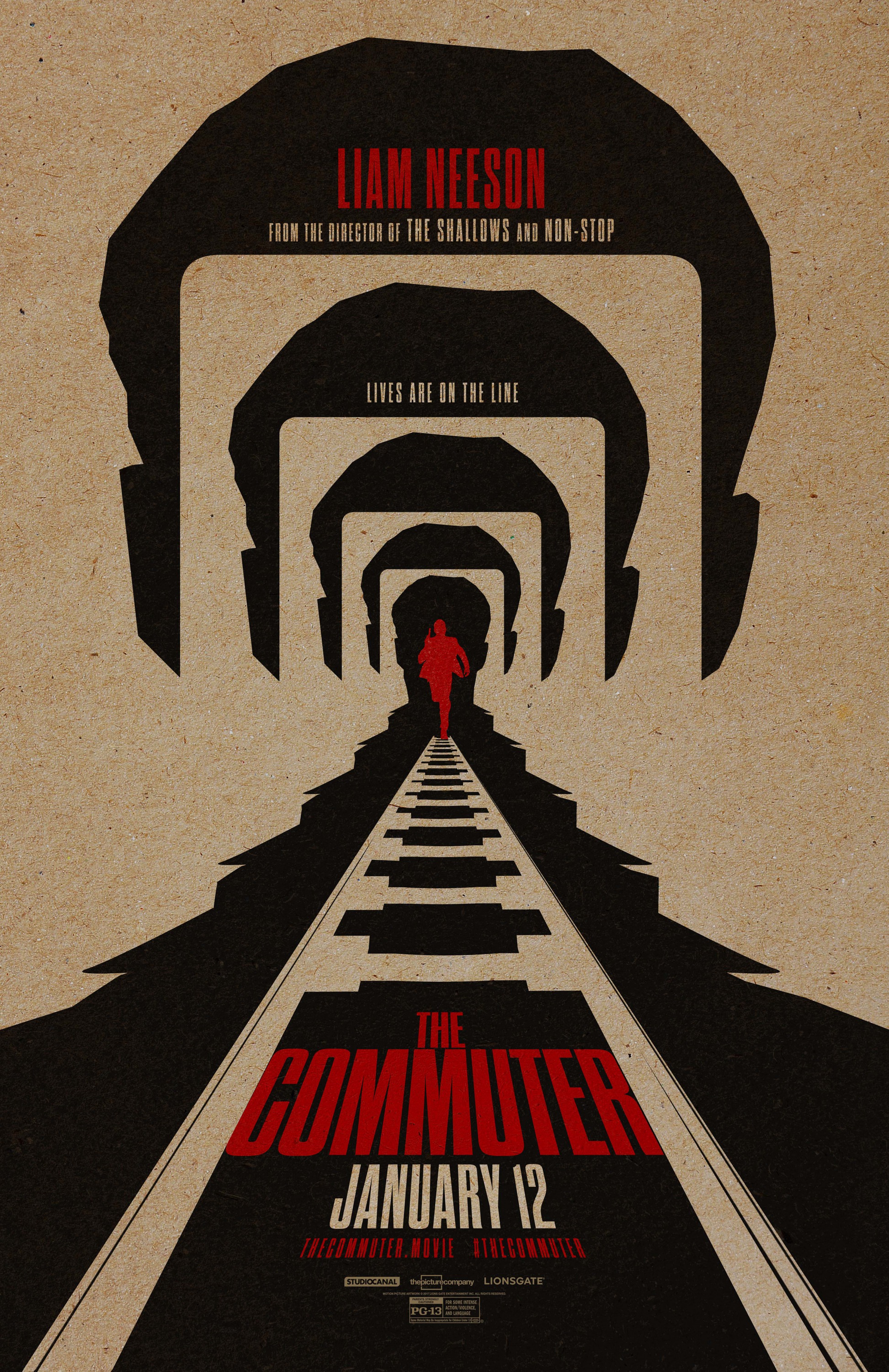 Mega Sized Movie Poster Image for The Commuter (#1 of 17)