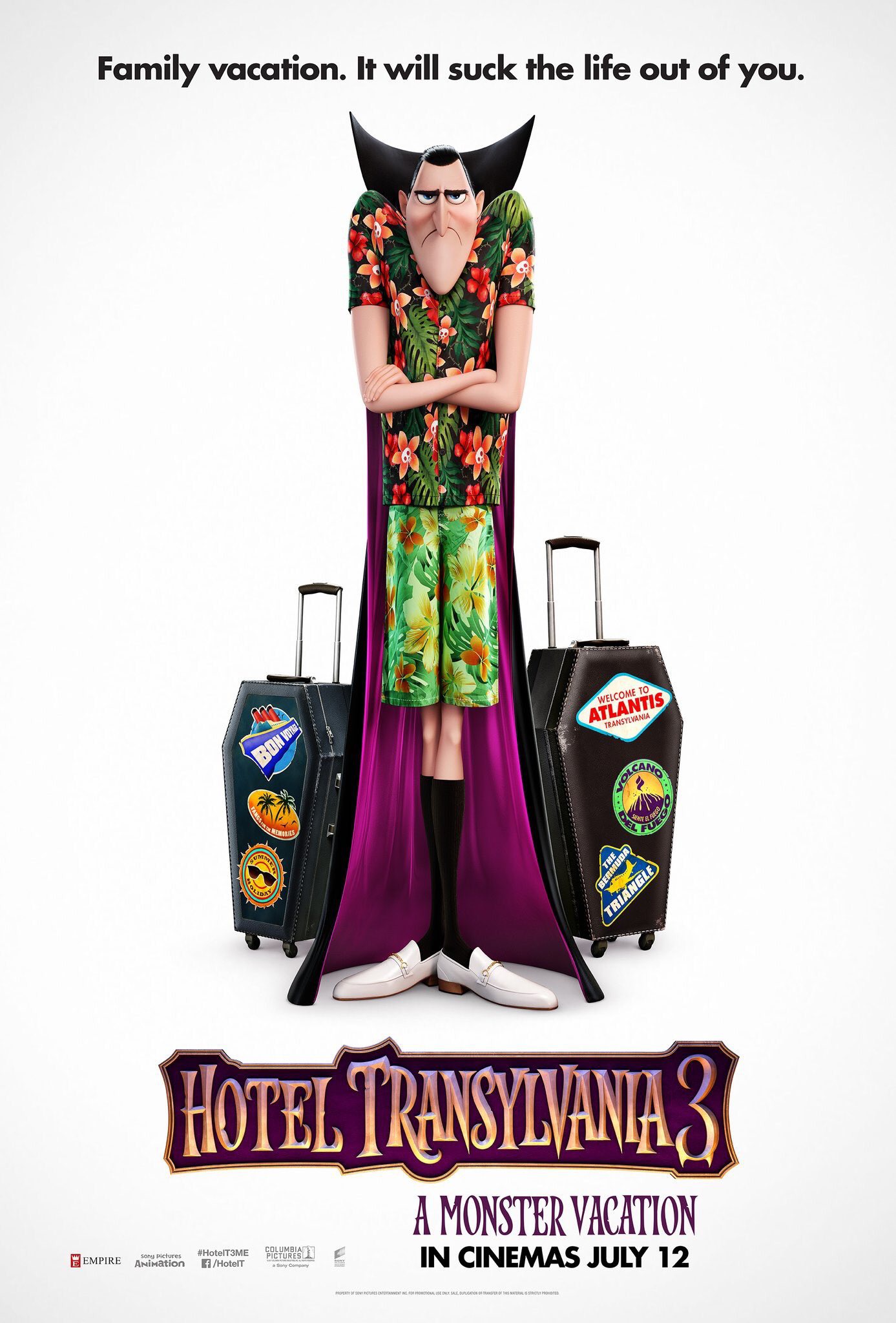 Mega Sized Movie Poster Image for Hotel Transylvania 3: Summer Vacation (#2 of 17)