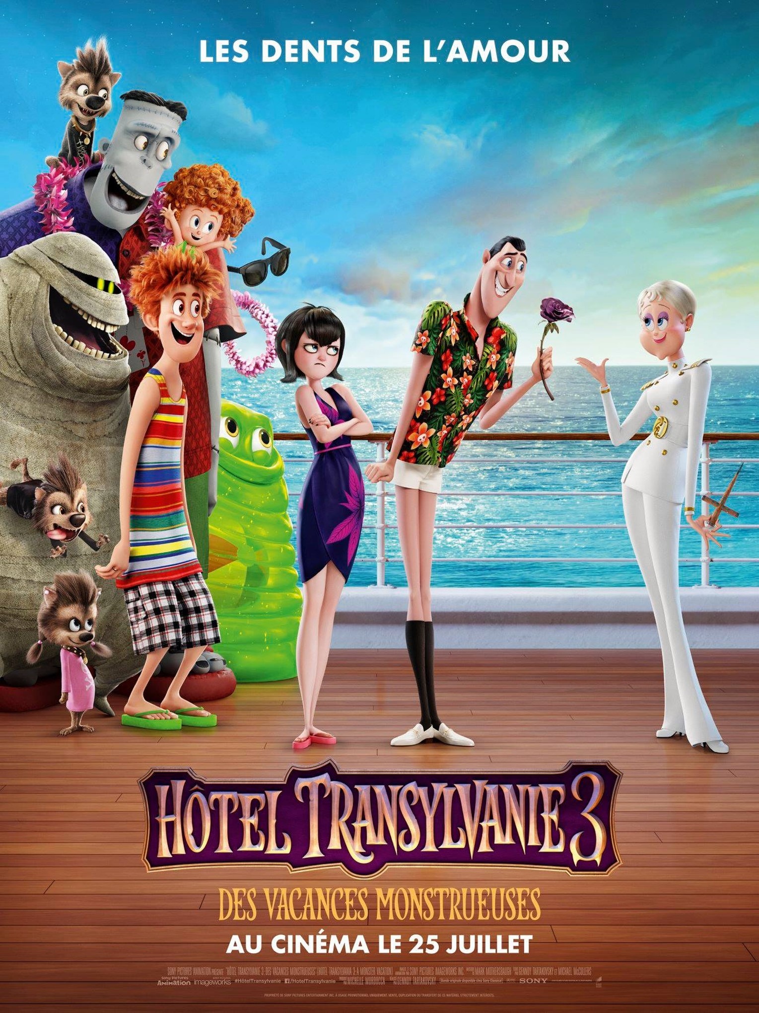 Mega Sized Movie Poster Image for Hotel Transylvania 3: Summer Vacation (#6 of 17)