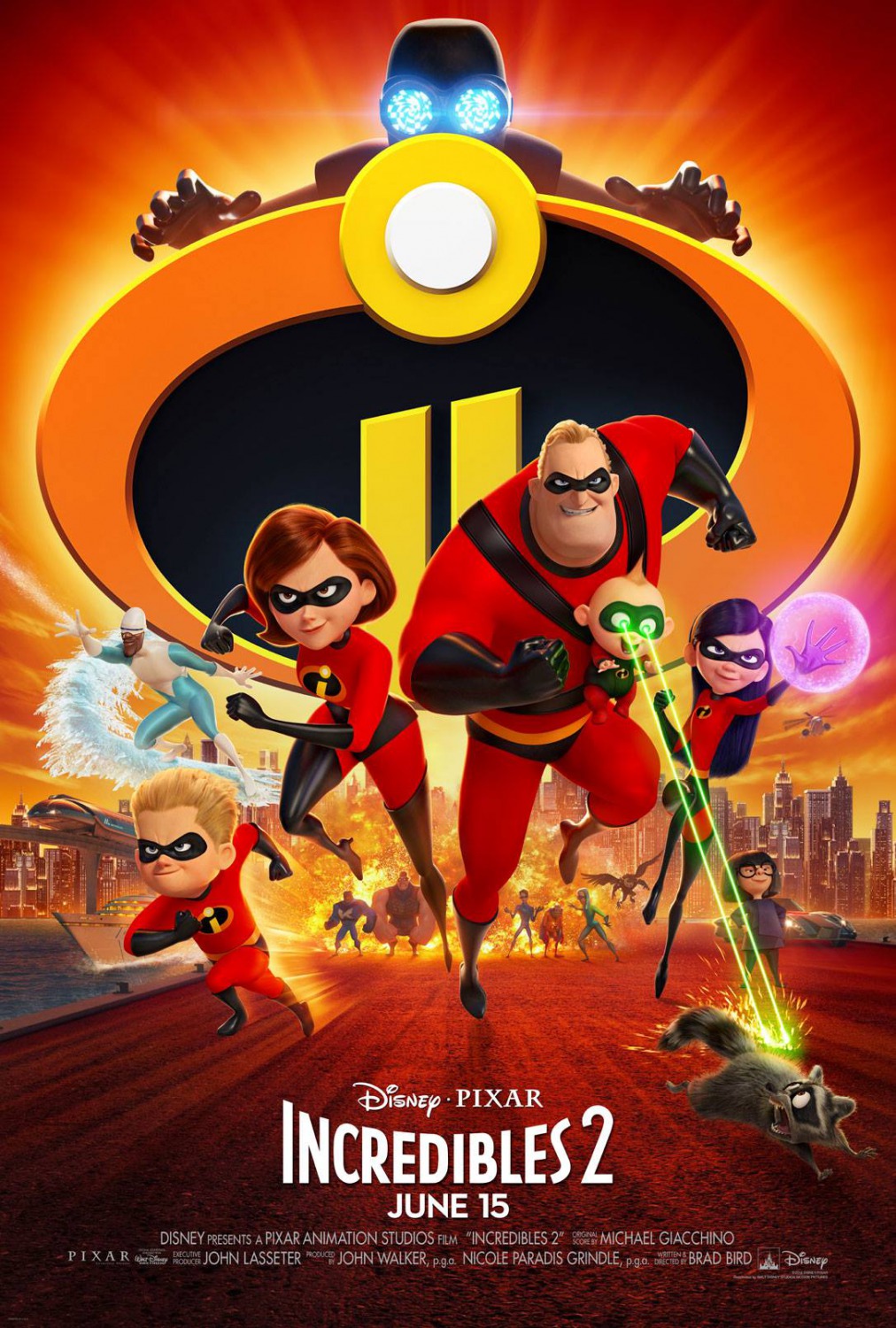 Extra Large Movie Poster Image for Incredibles 2 (#11 of 36)